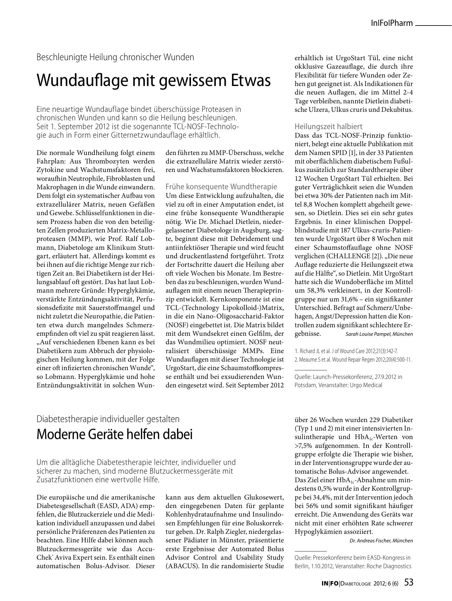 Vorschauseite 1: Moderne Geräte helfen dabei