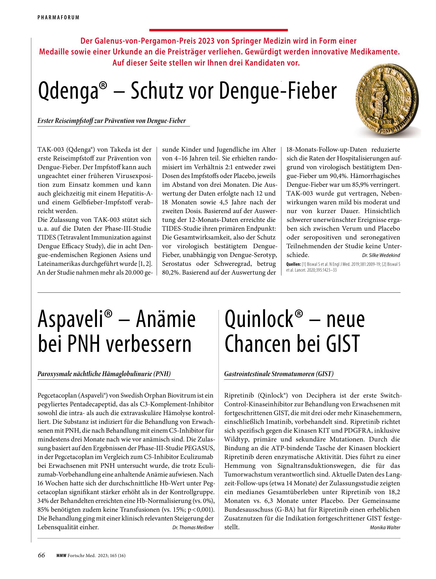 Vorschauseite 1: Quinlock® - neue Chancen bei GIST