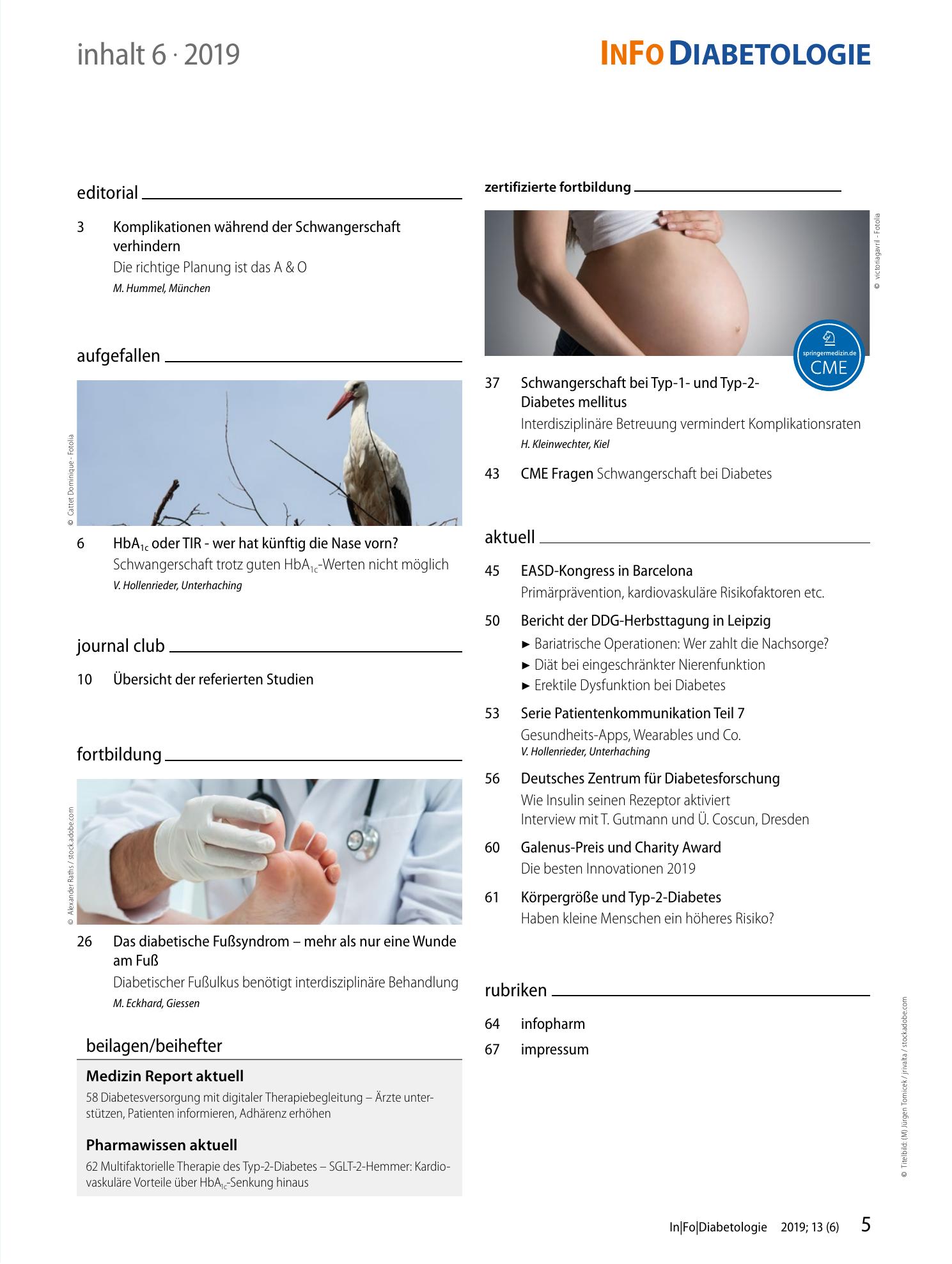 Vorschauseite 1: Inhaltsverzeichnis