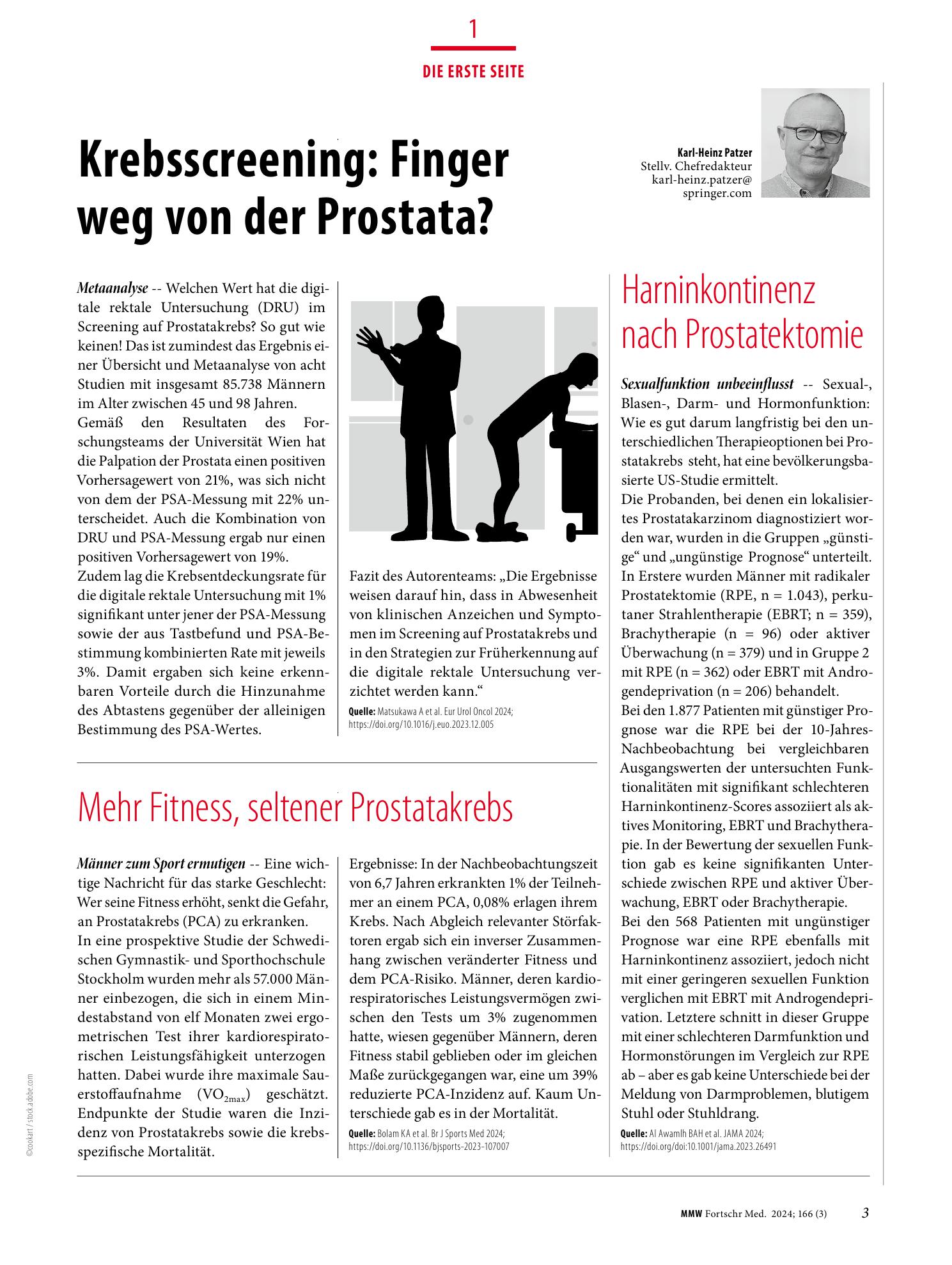 Vorschauseite 1: Die Erste Seite