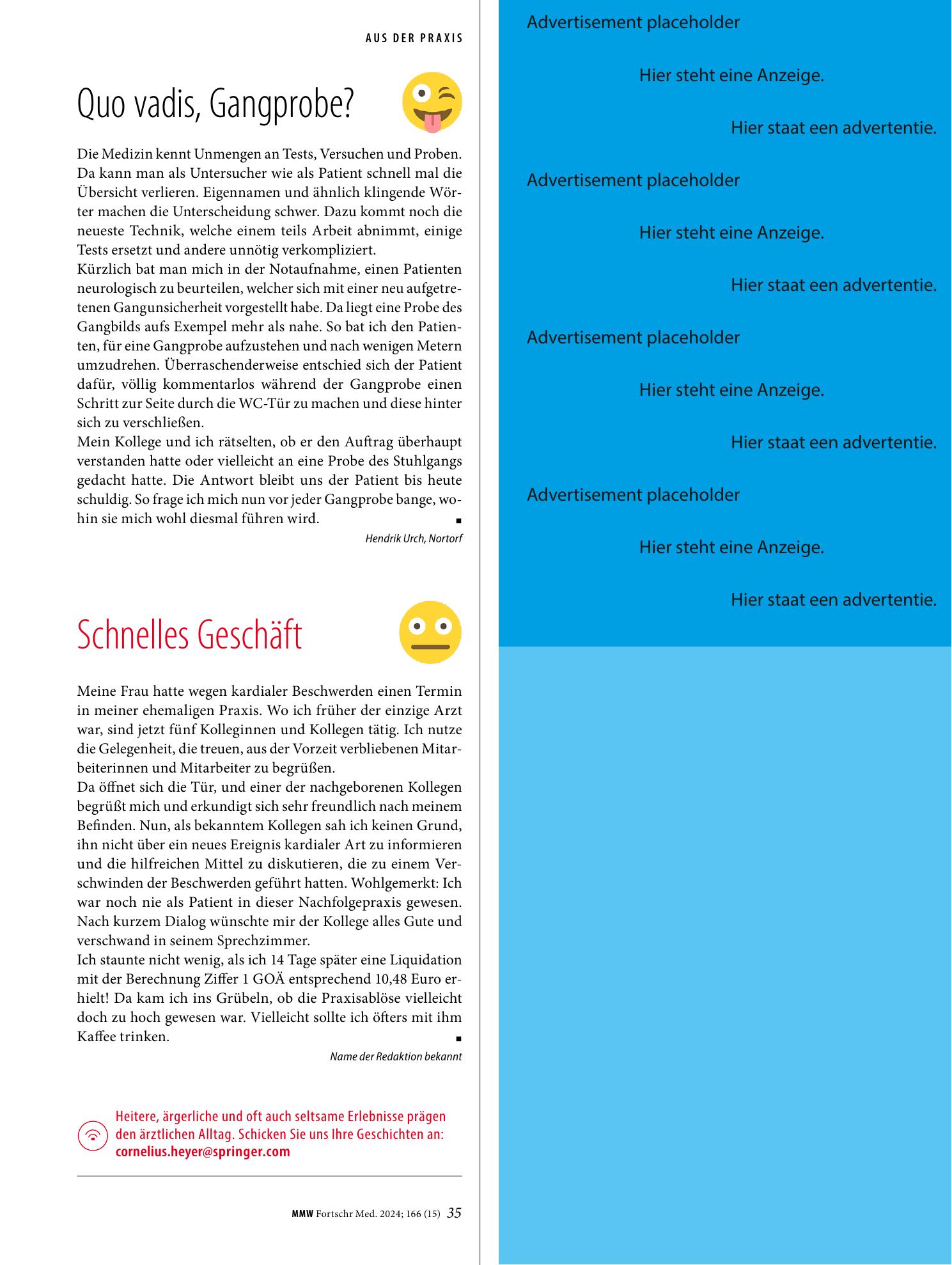 Vorschauseite 1: Schnelles Geschäft