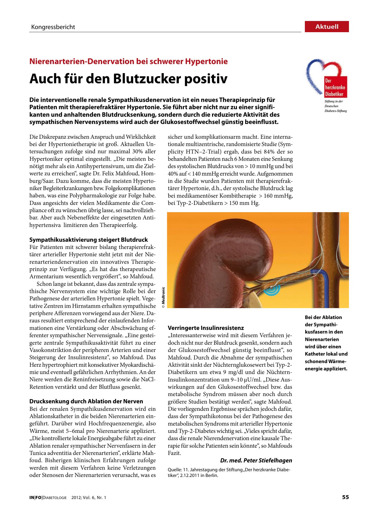 Vorschauseite 1: Auch für den Blutzucker positiv