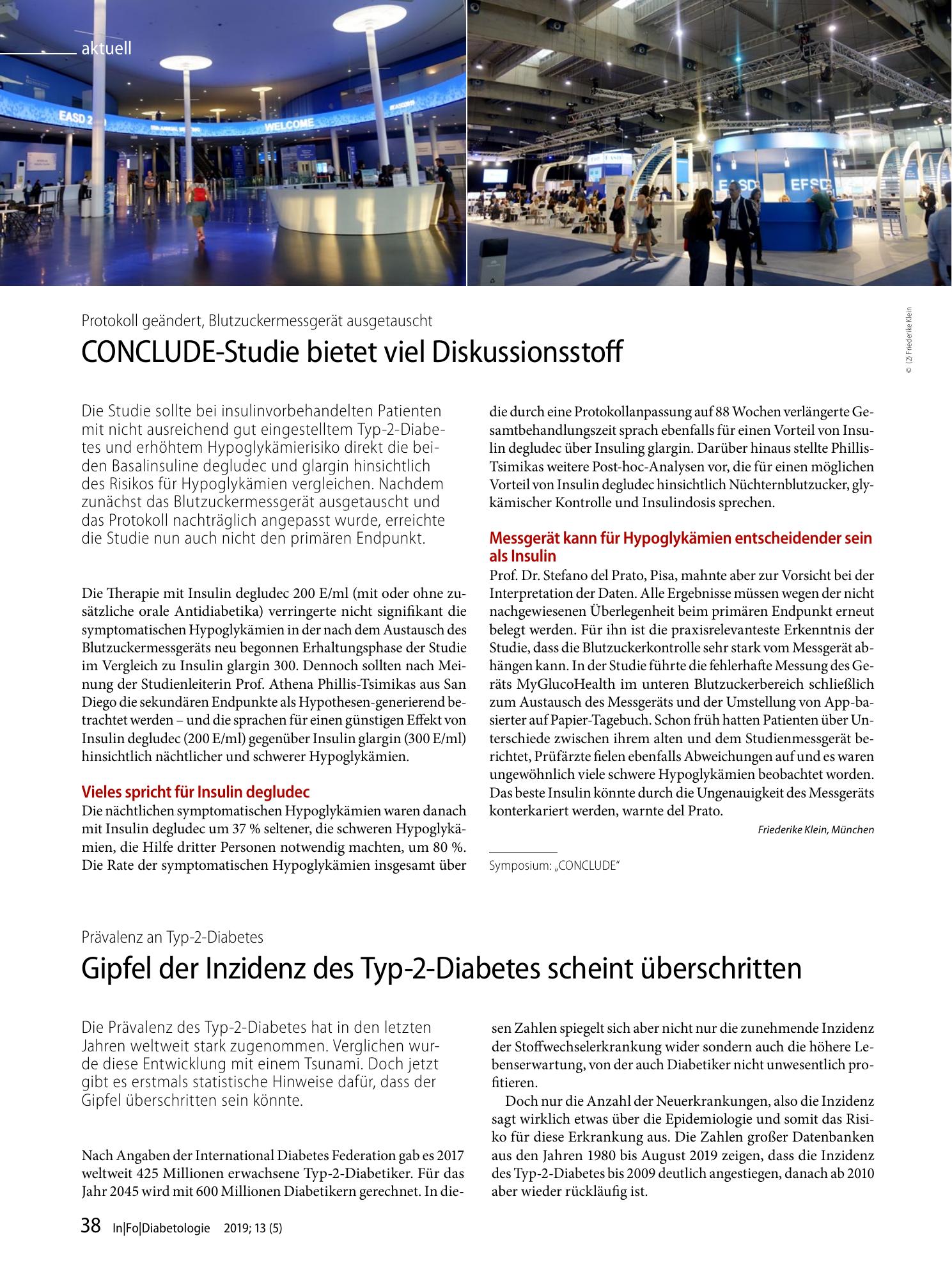 Vorschauseite 1: CONCLUDE-Studie bietet viel Diskussionsstoff