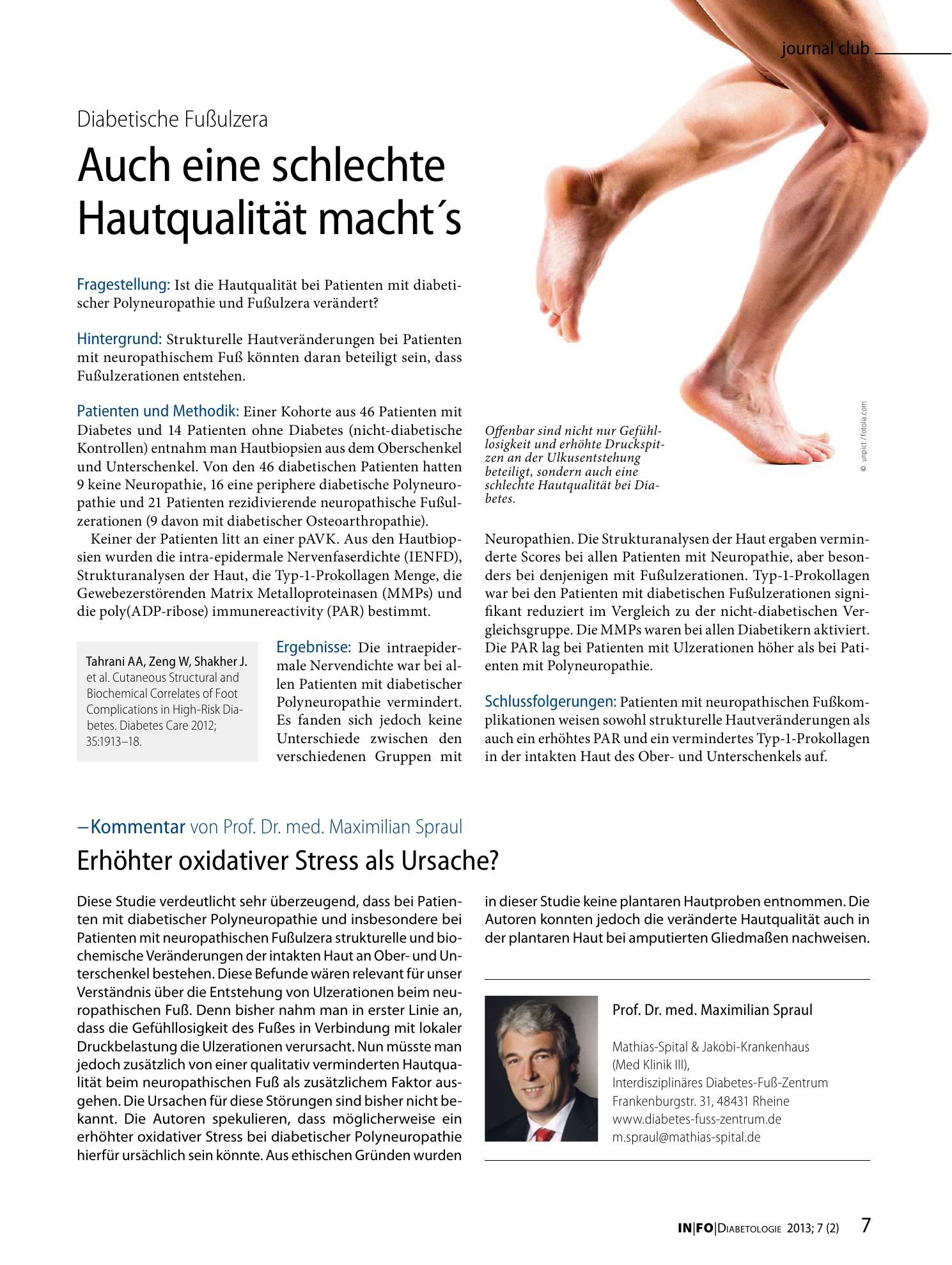 Vorschauseite 1: Auch eine schlechte Hautqualität macht’s