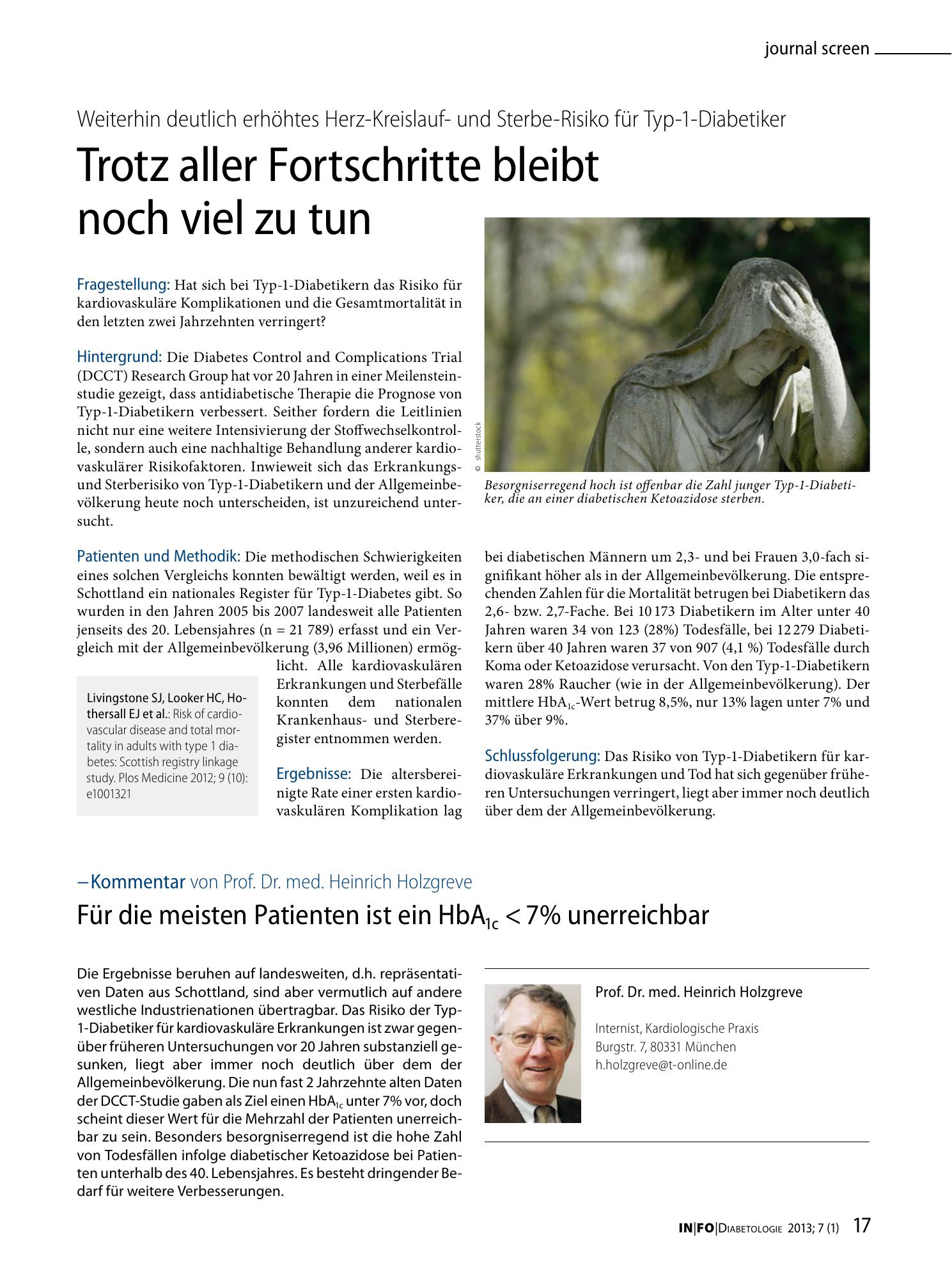 Vorschauseite 1: Trotz aller Fortschritte bleibt noch viel zu tun