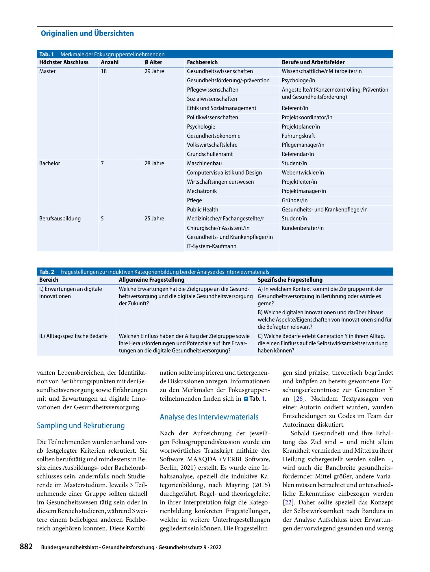 Vorschauseite 2: Erwartungen der Generation Y an digitale Gesundheitsinnovationen
