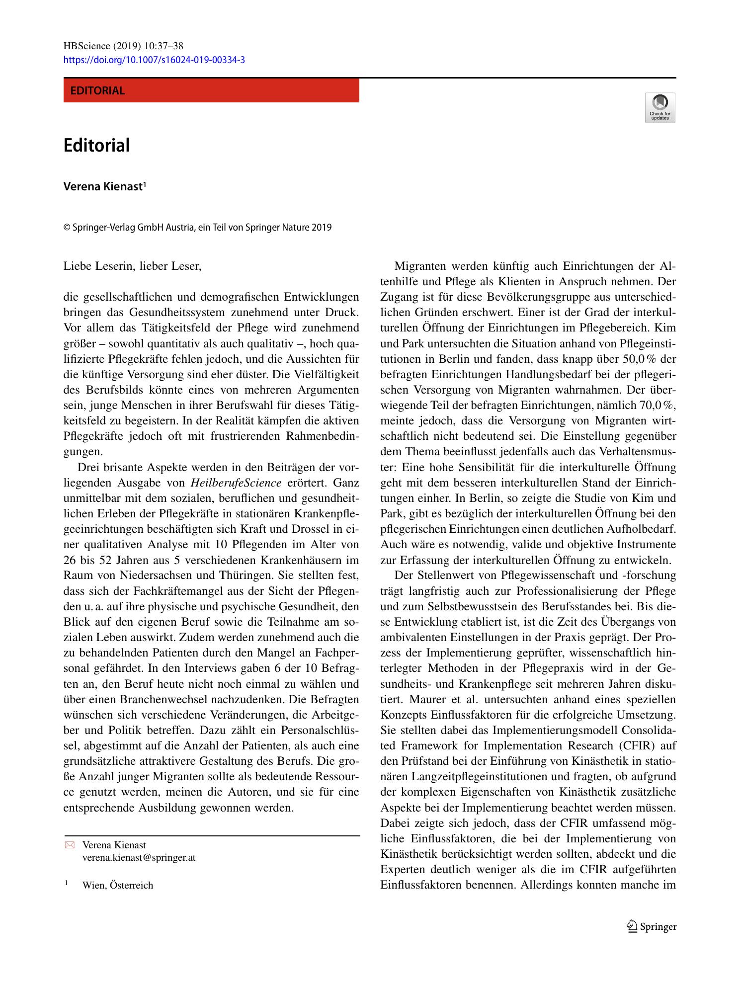 Vorschauseite 1: Editorial