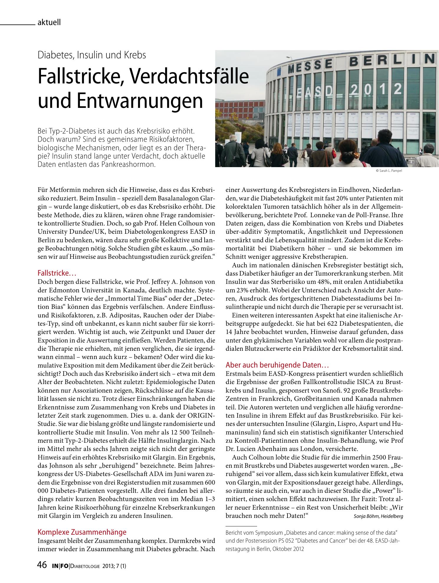 Vorschauseite 1: Fallstricke, Verdachtsfälle und Entwarnungen