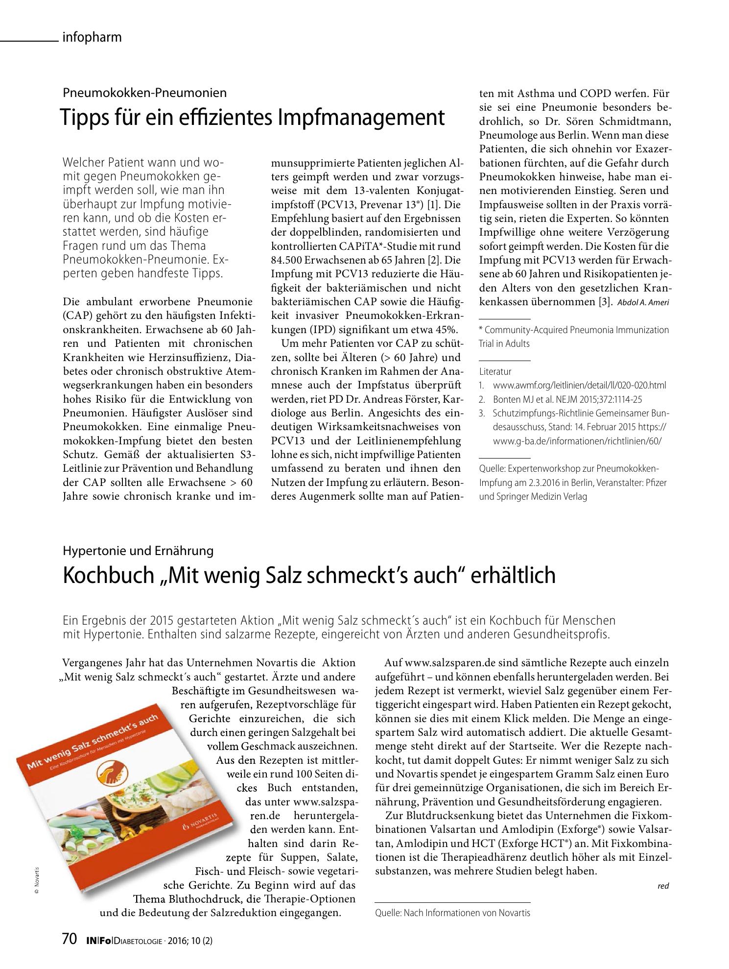 Vorschauseite 1: Tipps für ein effizientes Impfmanagement