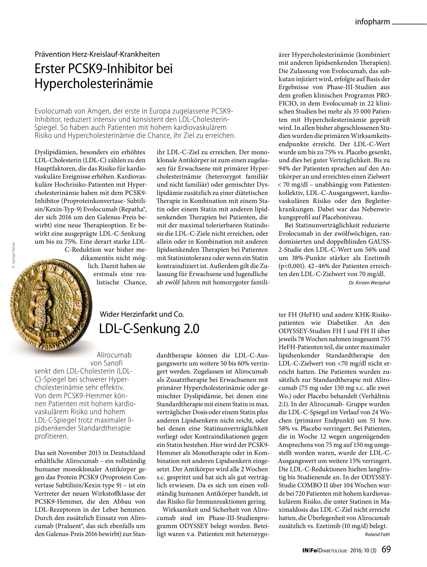 Vorschauseite 1: LDL-C-Senkung 2.0