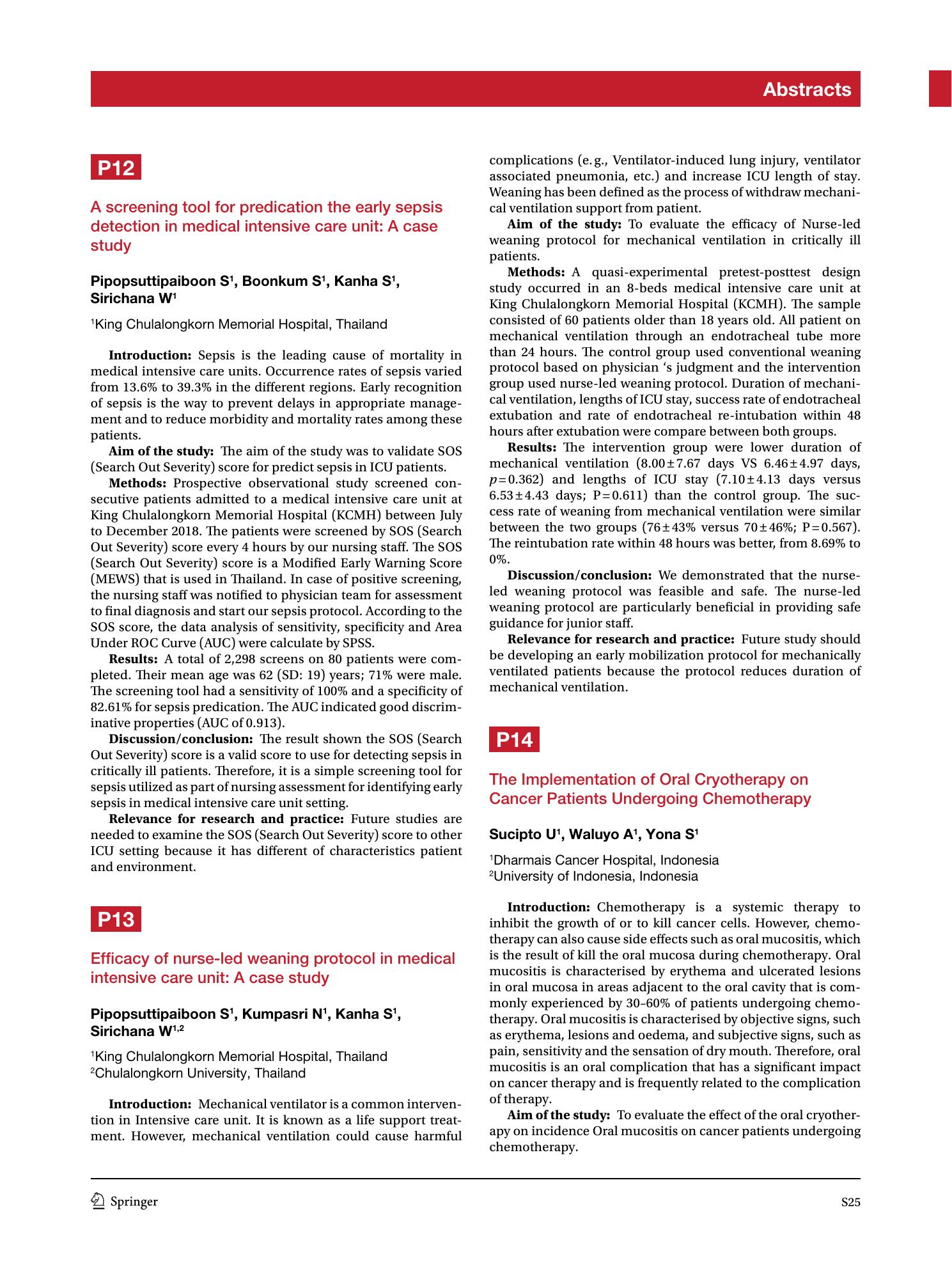 Vorschauseite 6: The 18th European Doctorial Converence in Nursing Science – EDCNS