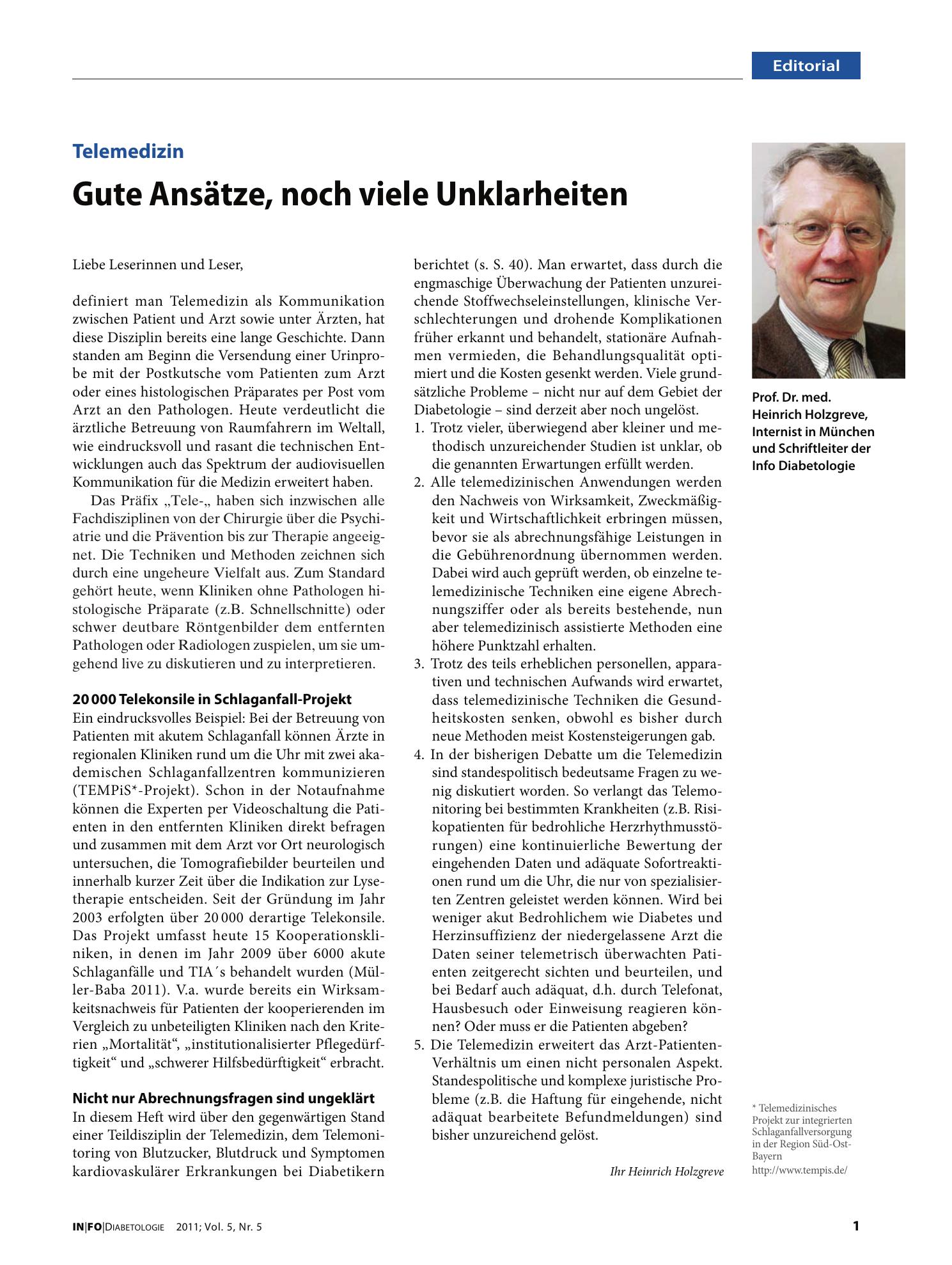 Vorschauseite 1: Gute Ansätze, noch viele Unklarheiten