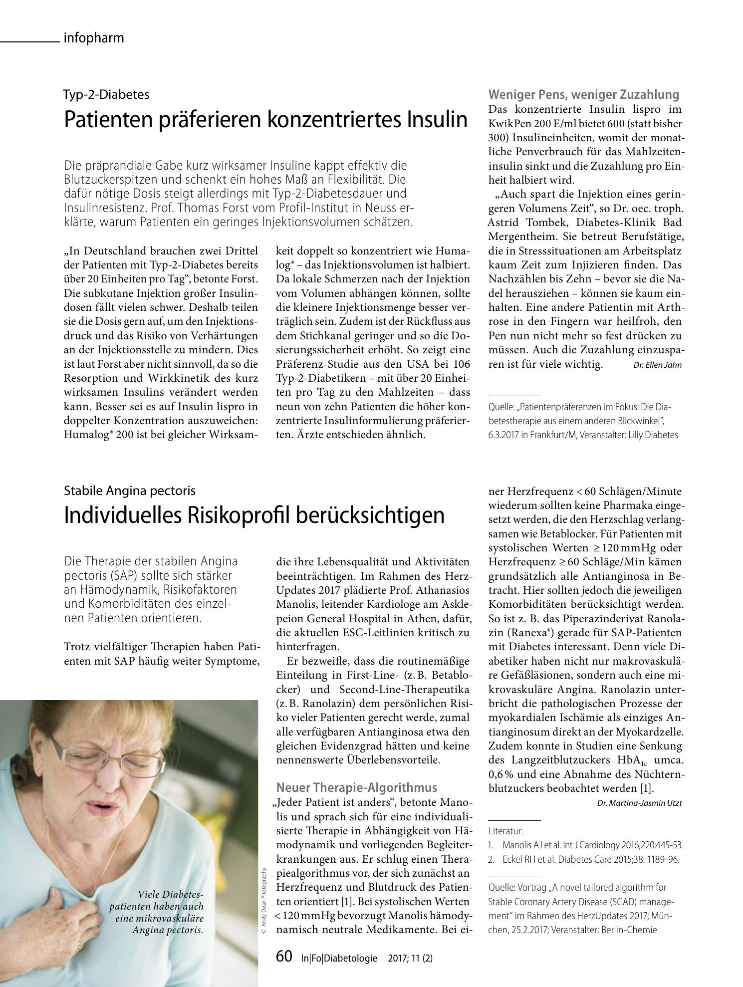Vorschauseite 1: Individuelles Risikoprofil berücksichtigen