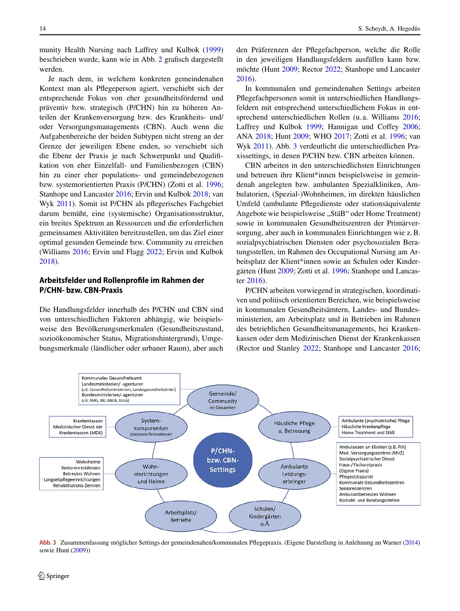 Vorschauseite 6: Dimensionen und konzeptuelle Merkmale des Community Health Nursing
