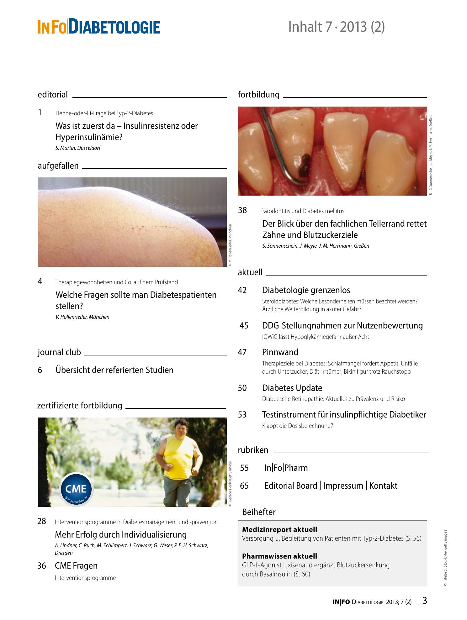 Vorschauseite 1: Inhaltsverzeichnis