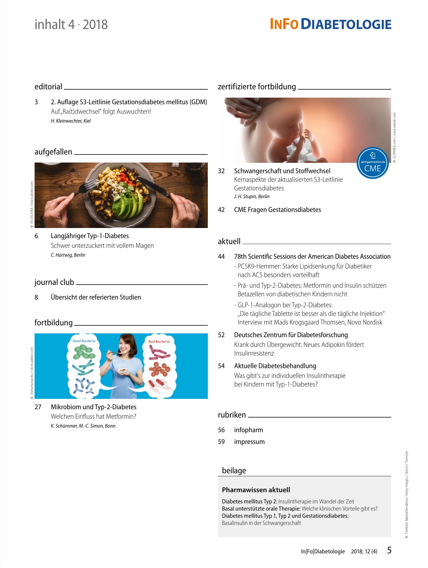 Vorschauseite 1: Inhaltsverzeichnis