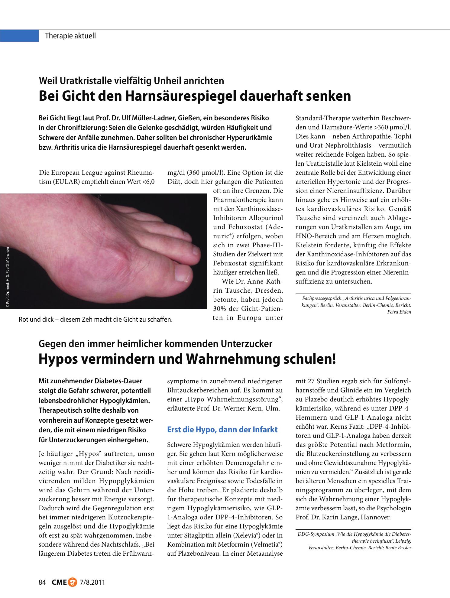 Vorschauseite 1: Hypos vermindern und Wahrnehmung schulen!