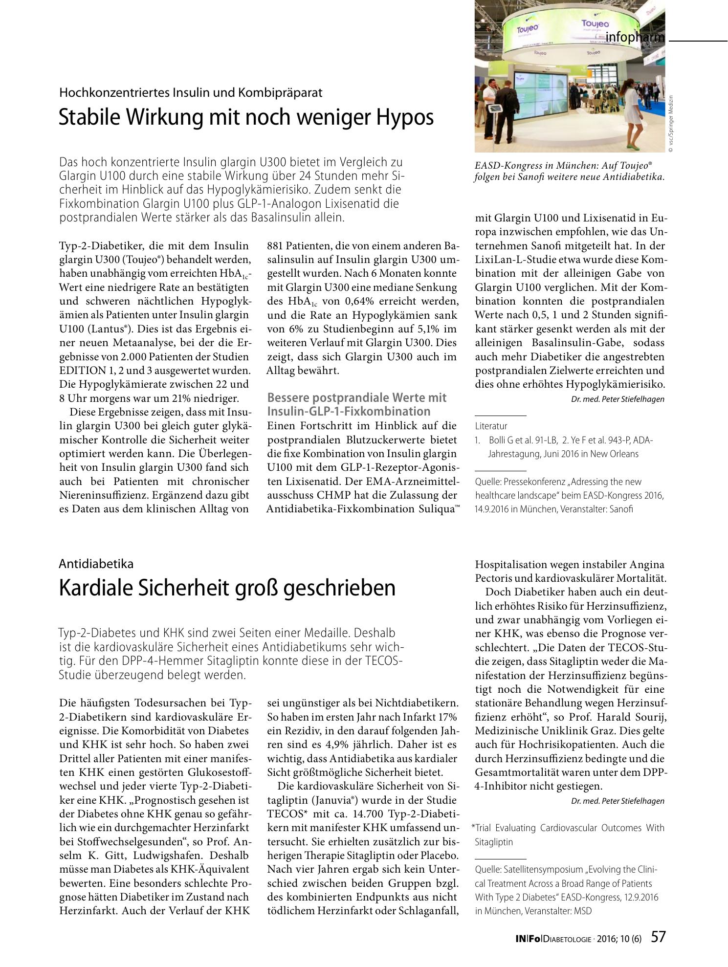 Vorschauseite 1: Kardiale Sicherheit groß geschrieben
