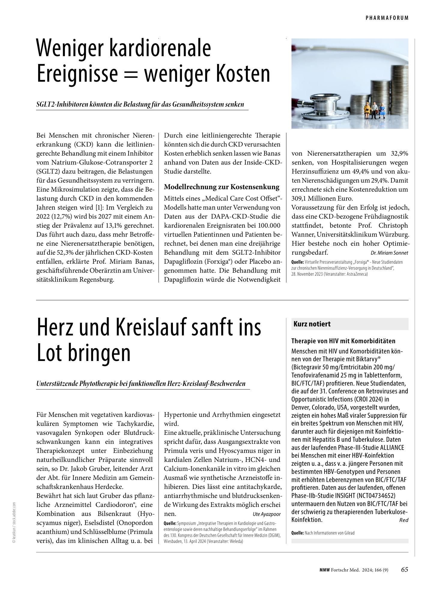 Vorschauseite 1: Herz und Kreislauf sanft ins Lot bringen