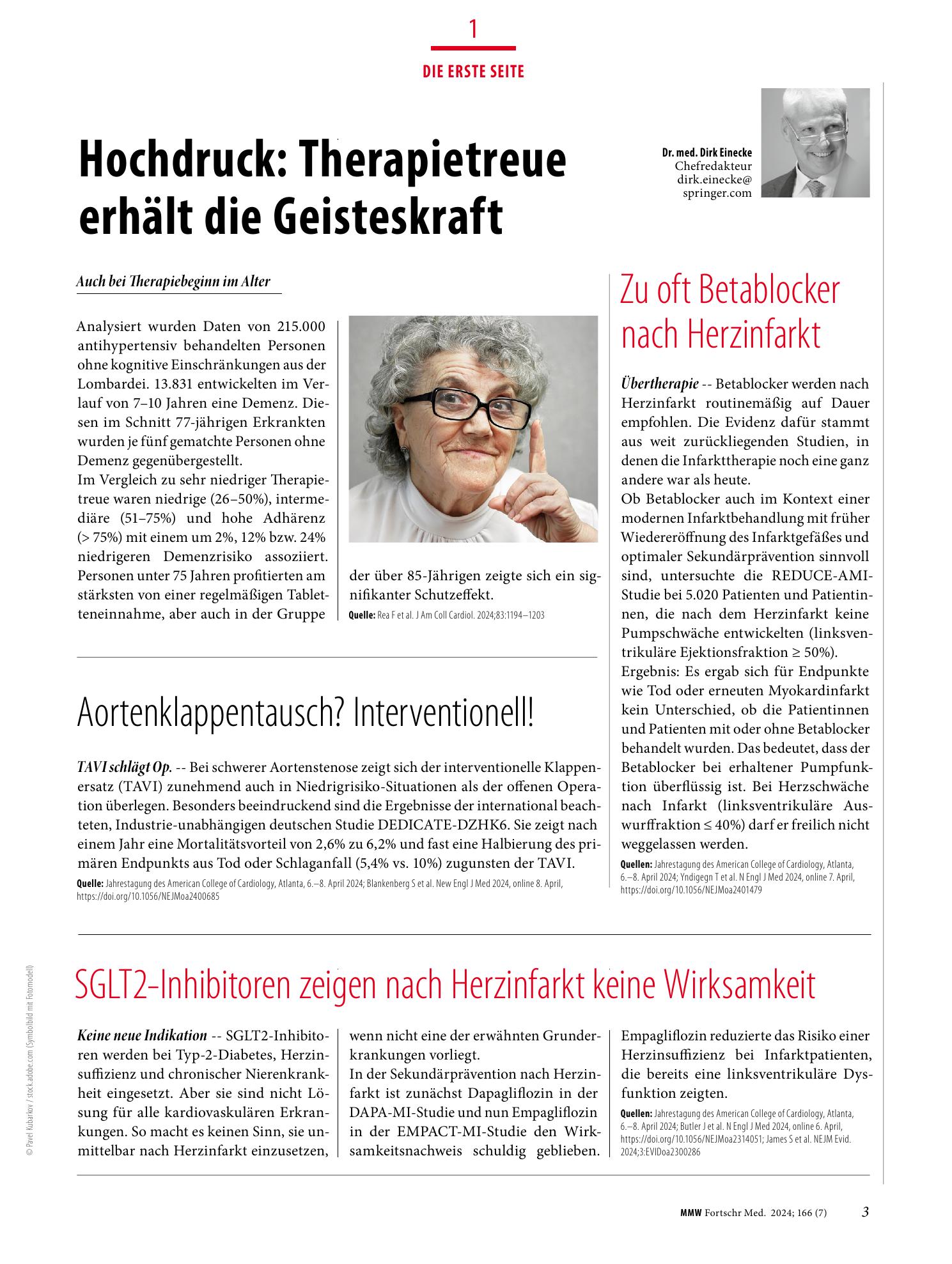 Vorschauseite 1: Die erste seite