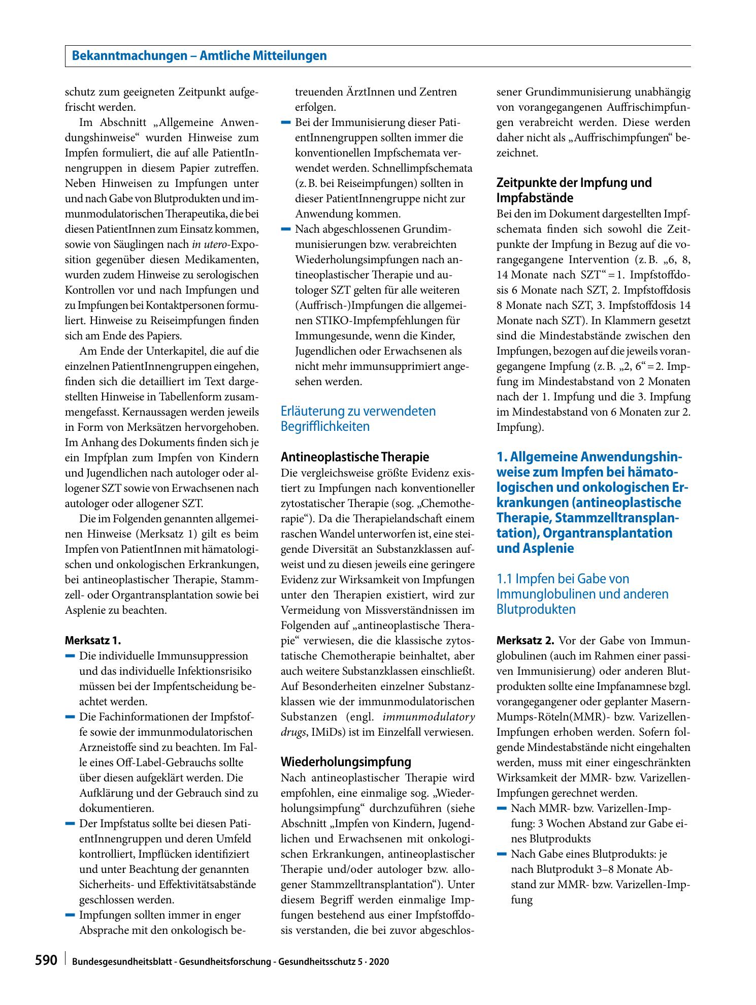 Vorschauseite 3: Impfen bei Immundefizienz