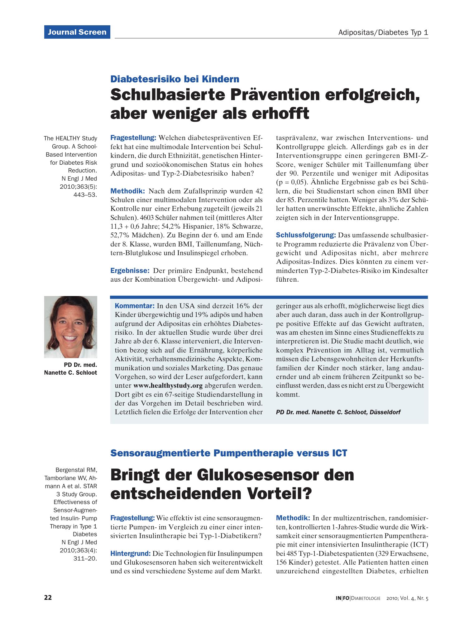 Vorschauseite 1: Schulbasierte Prävention erfolgreich, aber weniger als erhofft