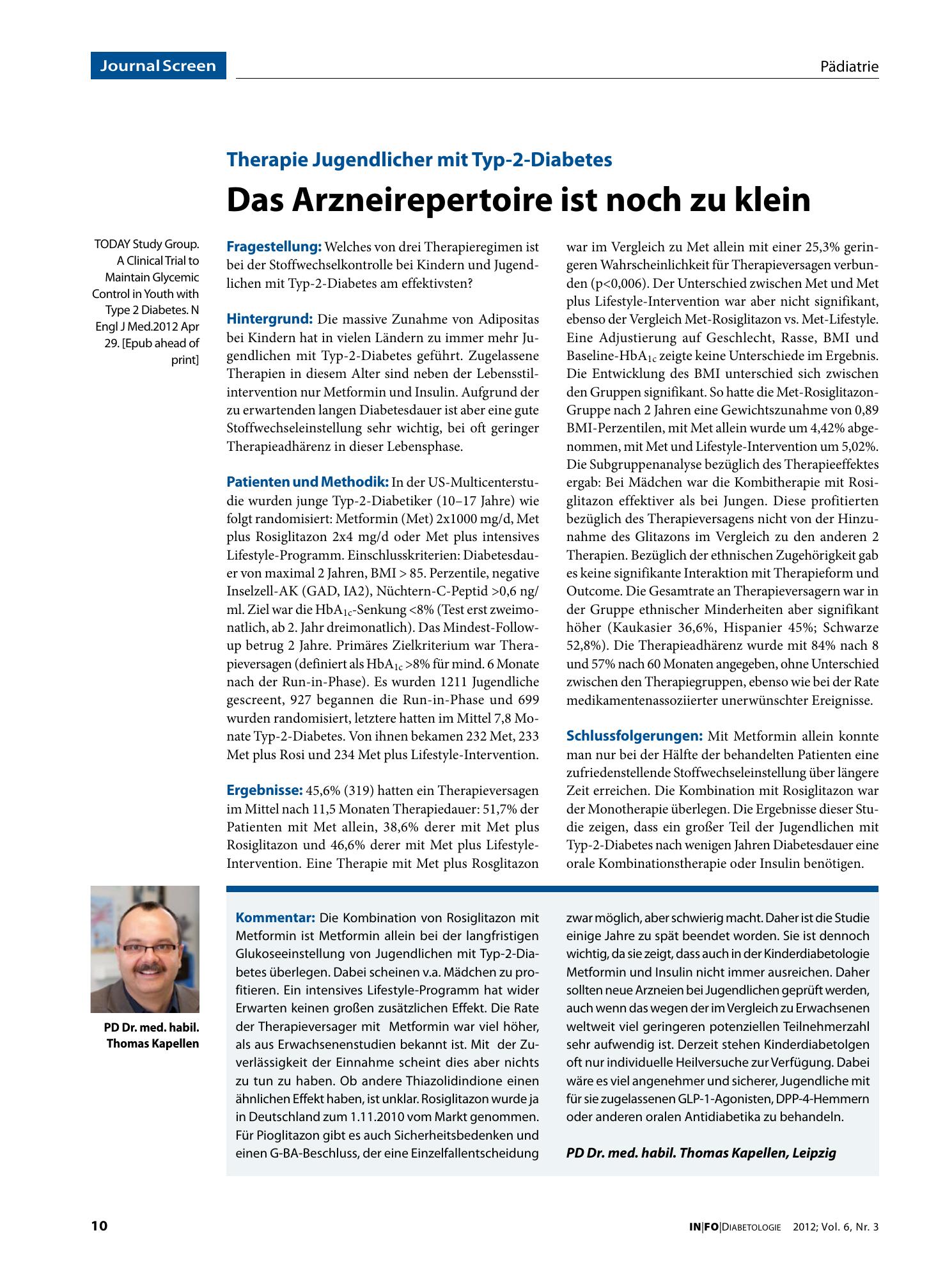Vorschauseite 1: Das Arzneirepertoire ist noch zu klein
