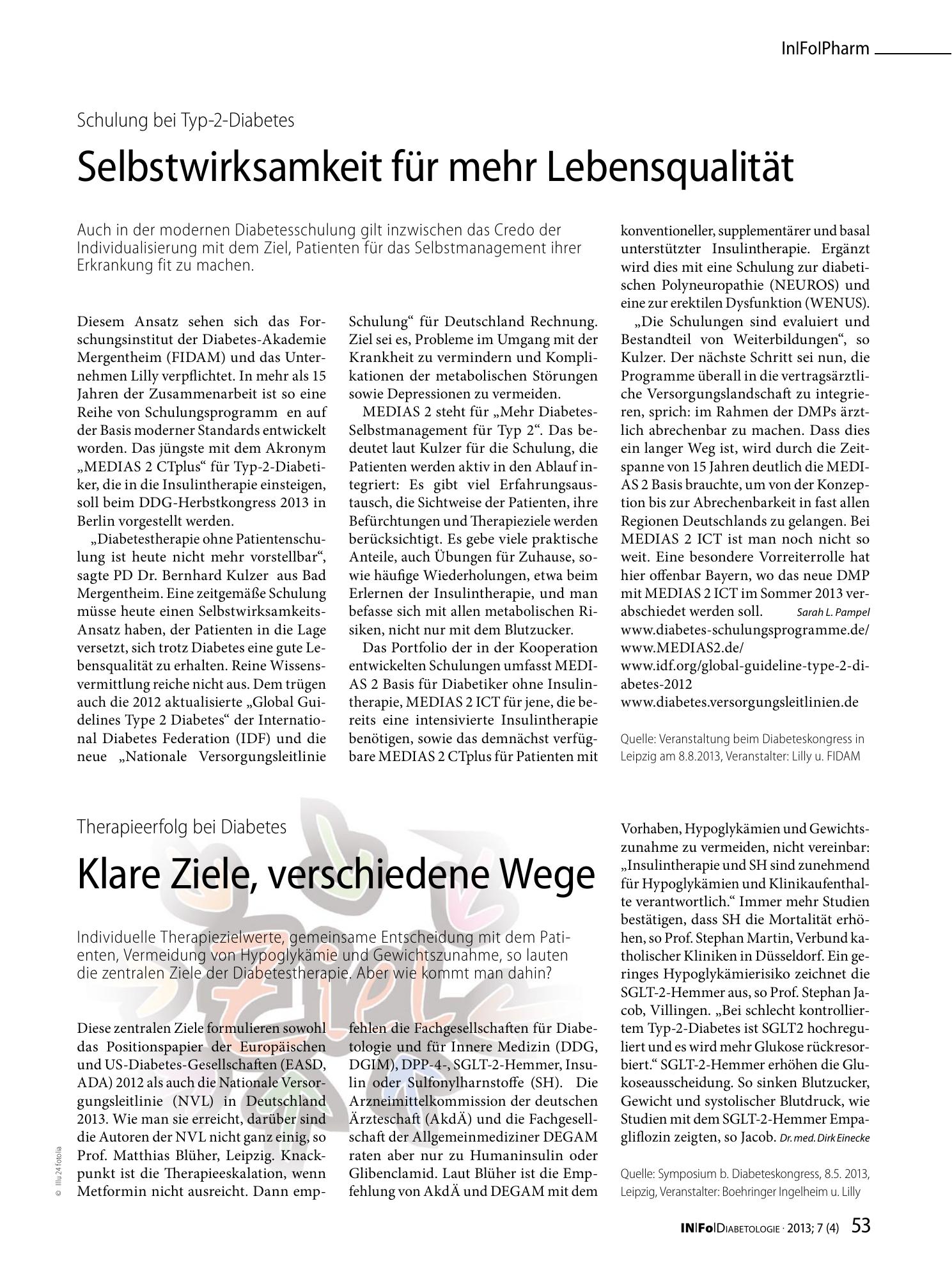 Vorschauseite 1: Klare Ziele, verschiedene Wege