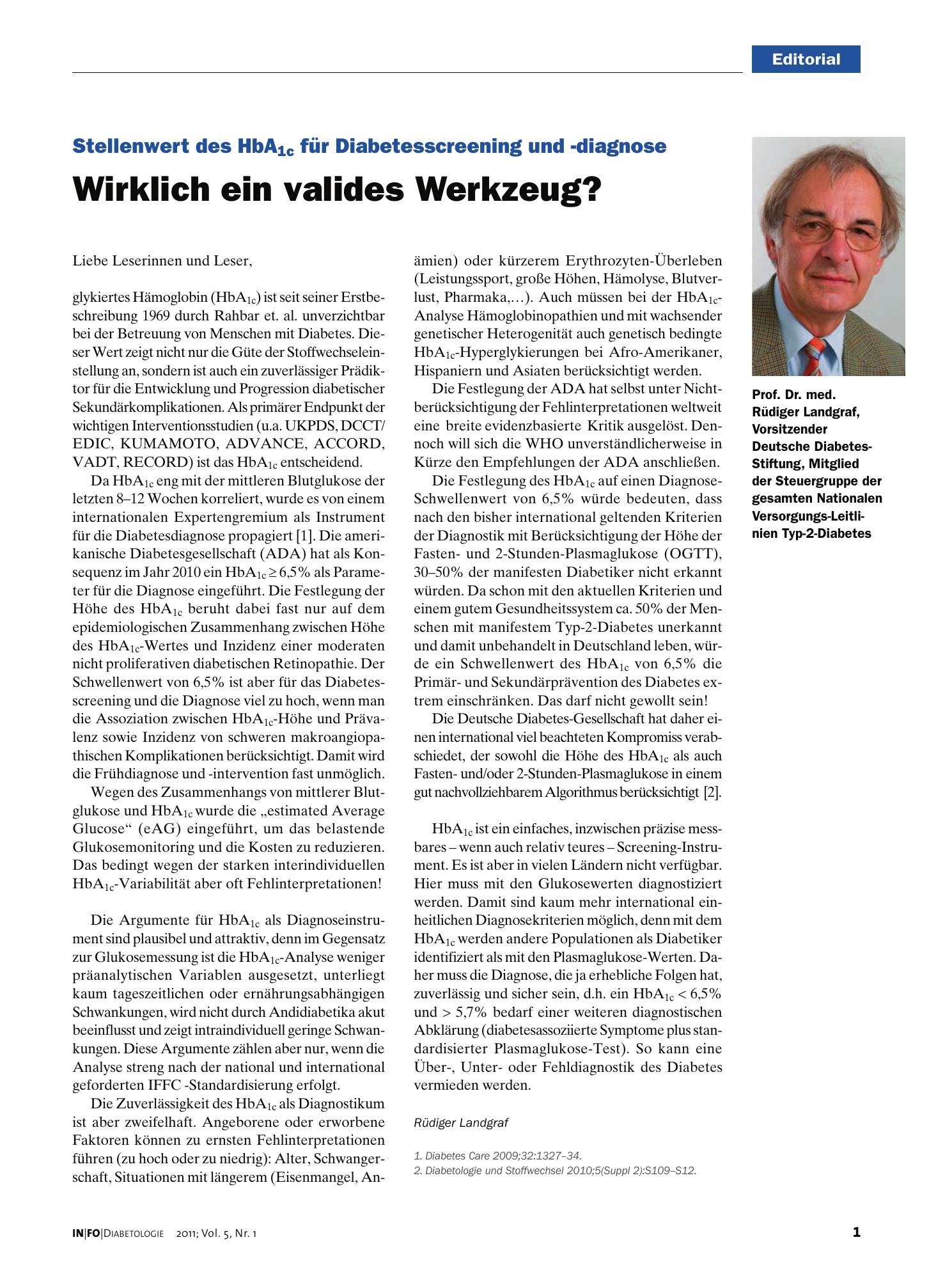Vorschauseite 1: Wirklich ein valides Werkzeug?