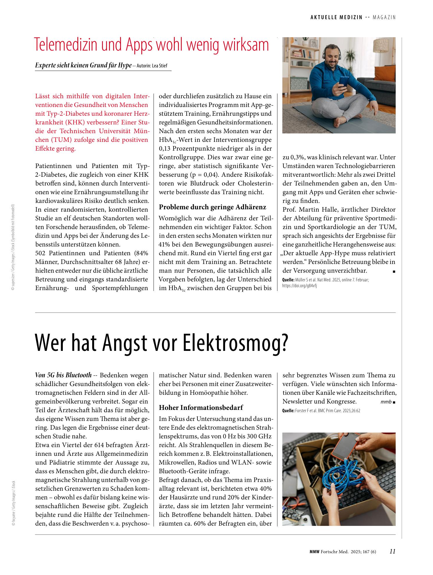 Vorschauseite 1: Wer hat Angst vor Elektrosmog?
