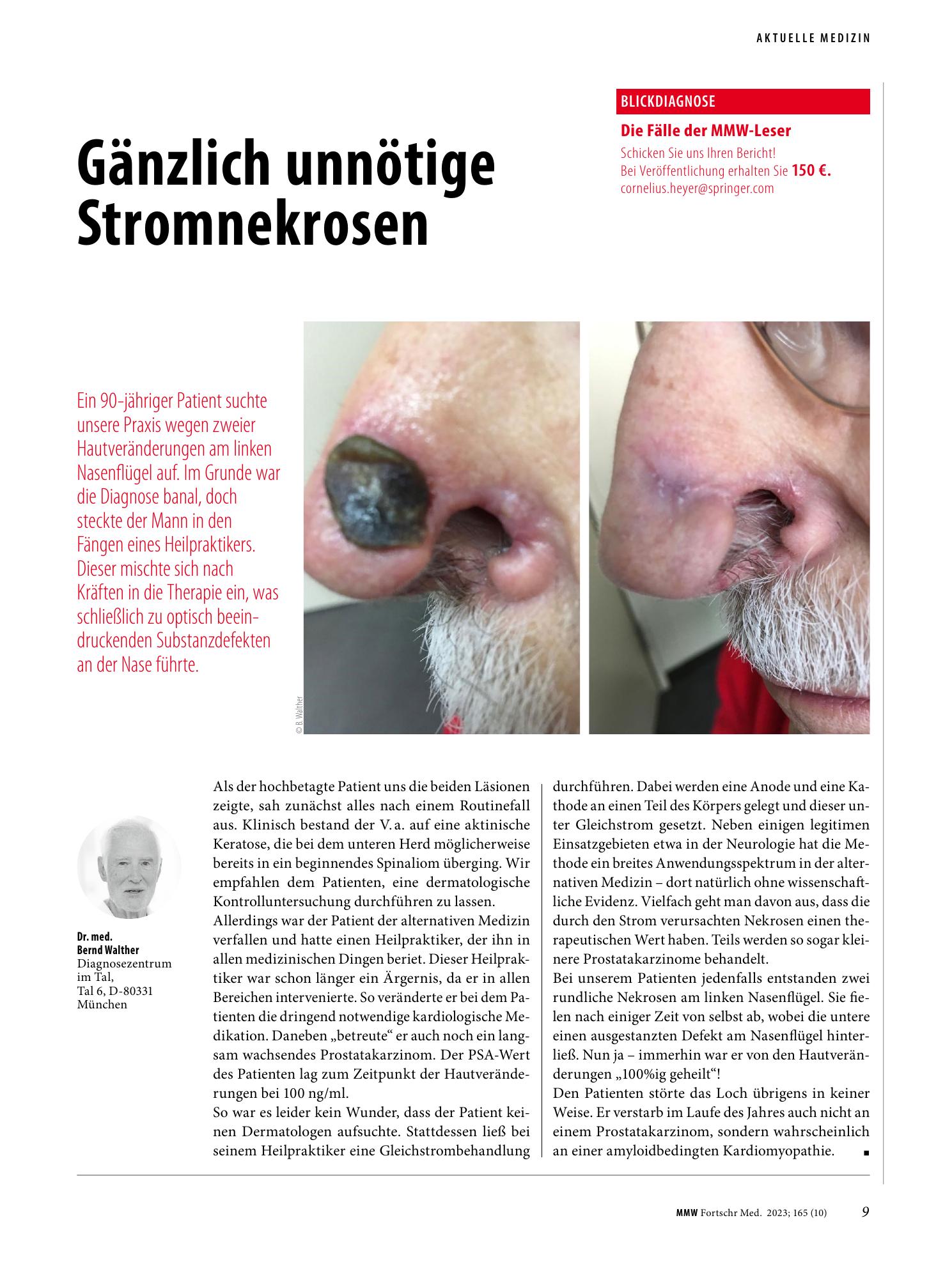 Vorschauseite 1: Gänzlich unnötige Stromnekrosen
