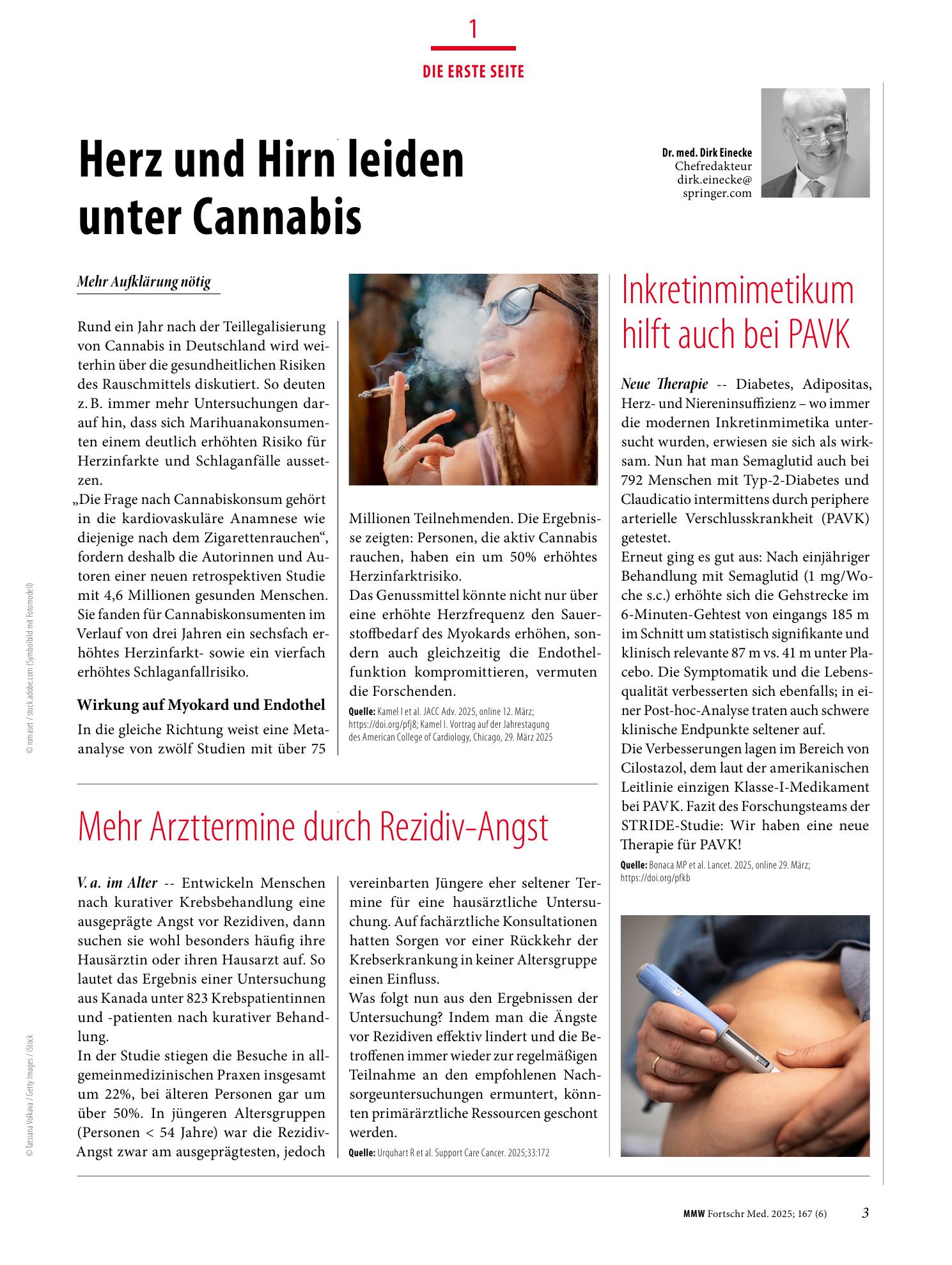 Vorschauseite 1: Die erste Seite