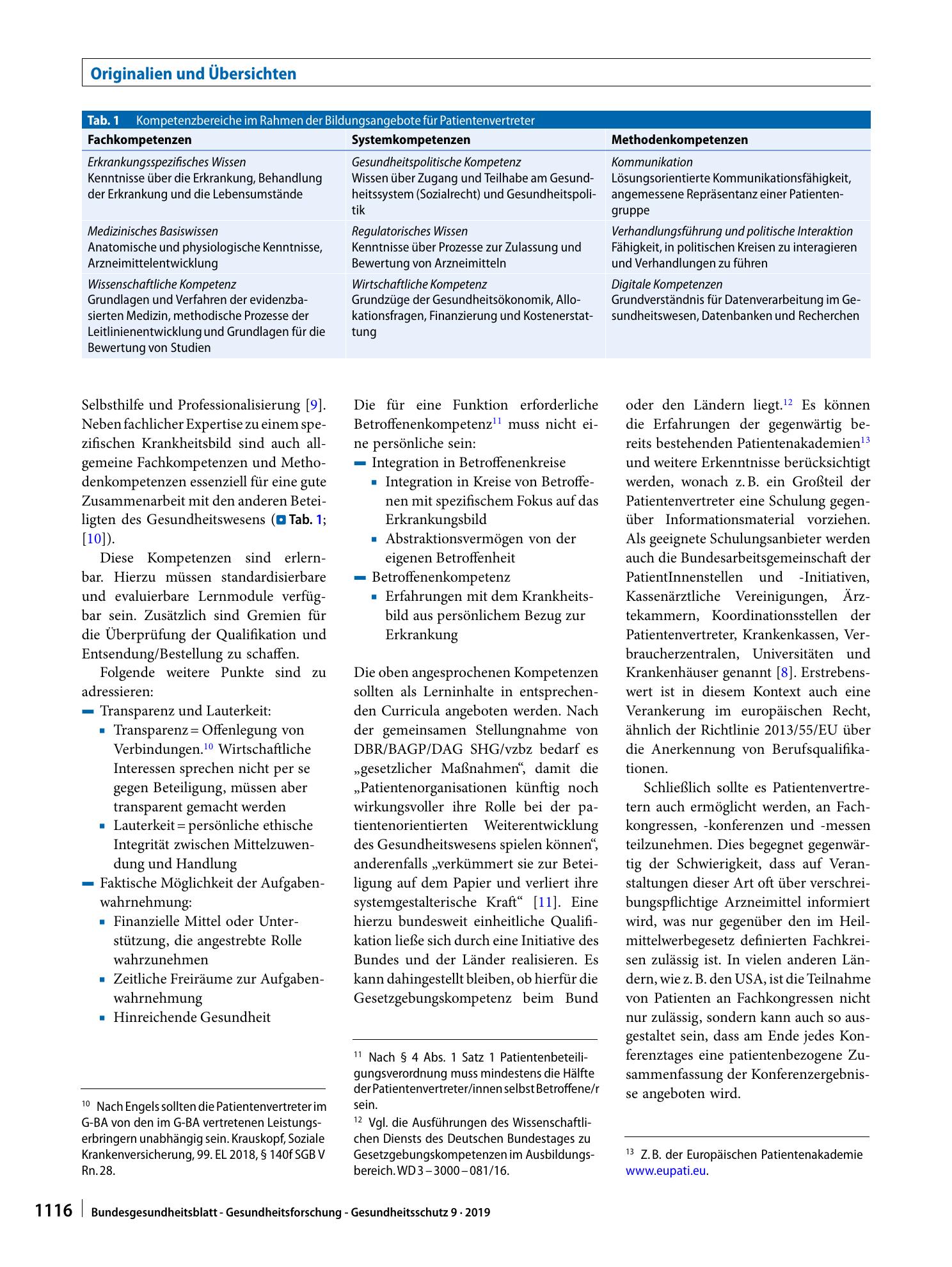 Vorschauseite 4: Brauchen wir mehr Patientenvertretung in Deutschland?
