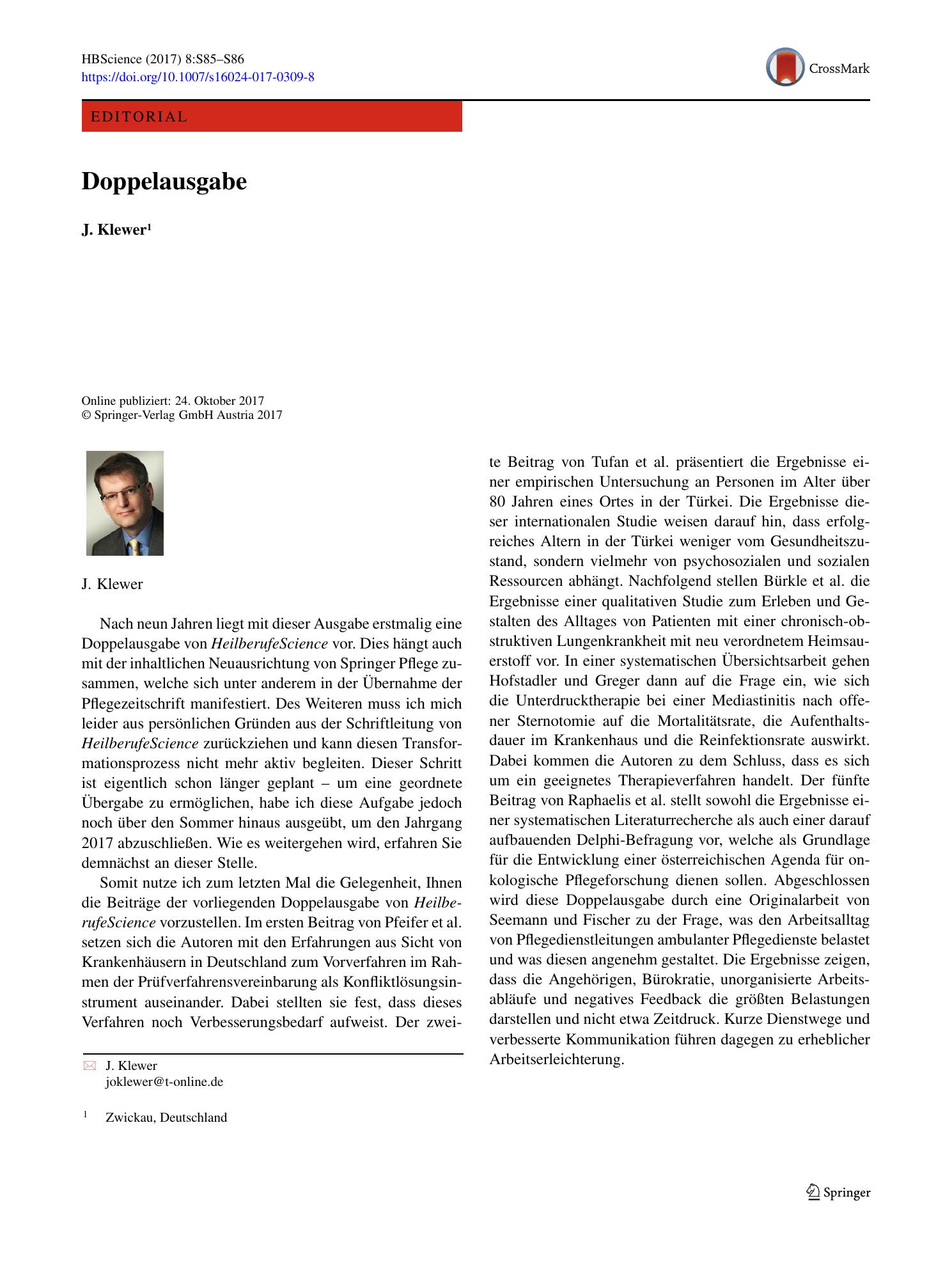 Vorschauseite 1: Doppelausgabe