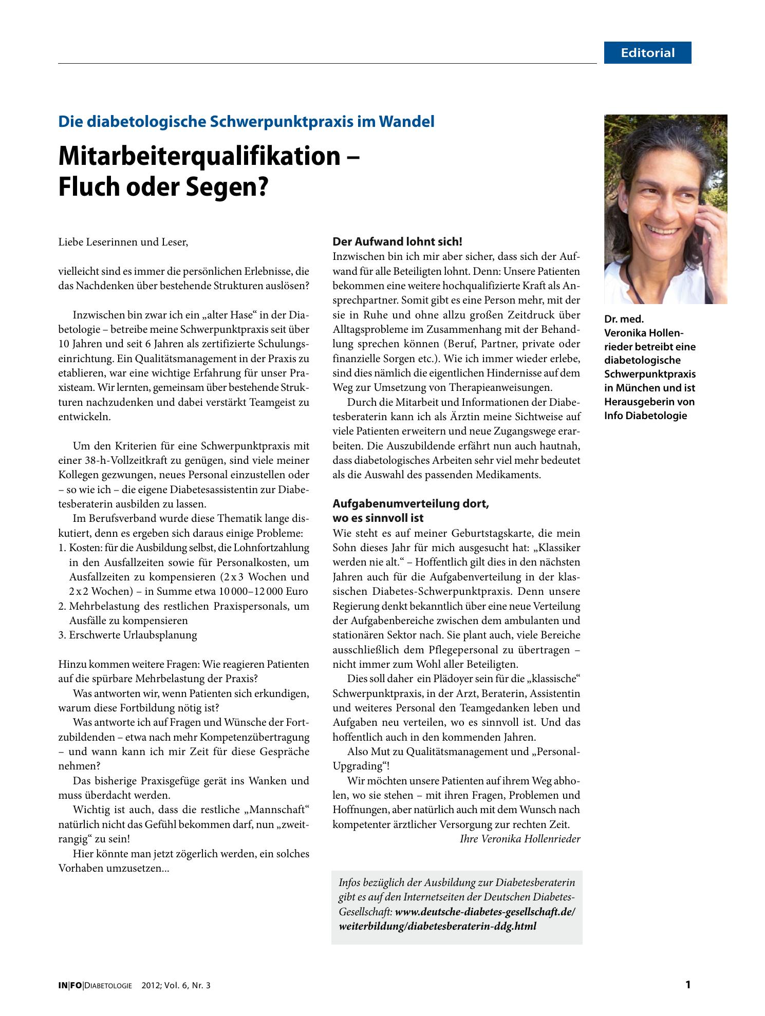 Vorschauseite 1: Mitarbeiterqualifikation — Fluch oder Segen?