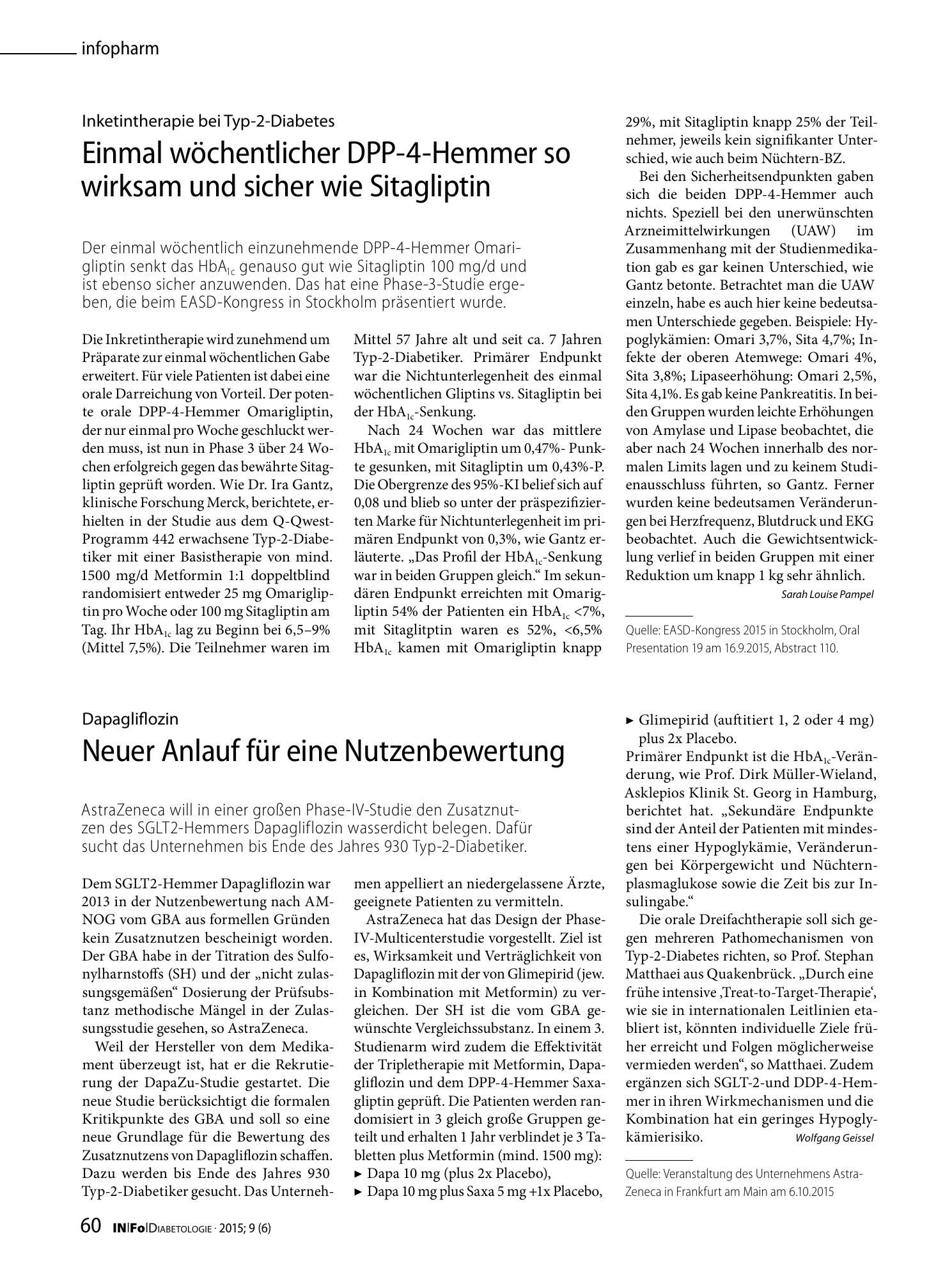 Vorschauseite 1: Neuer Anlauf für eine Nutzenbewertung