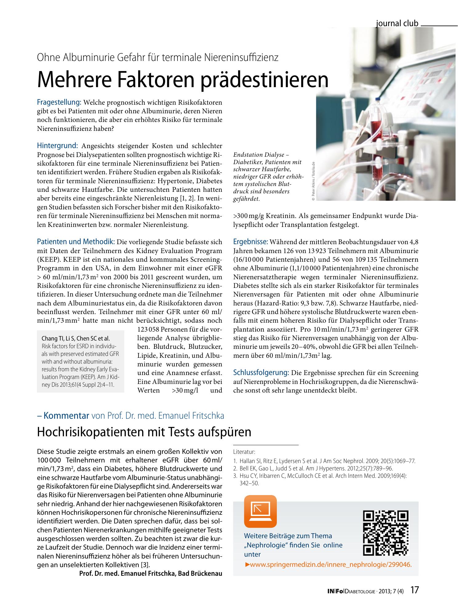 Vorschauseite 1: Mehrere Faktoren prädestinieren