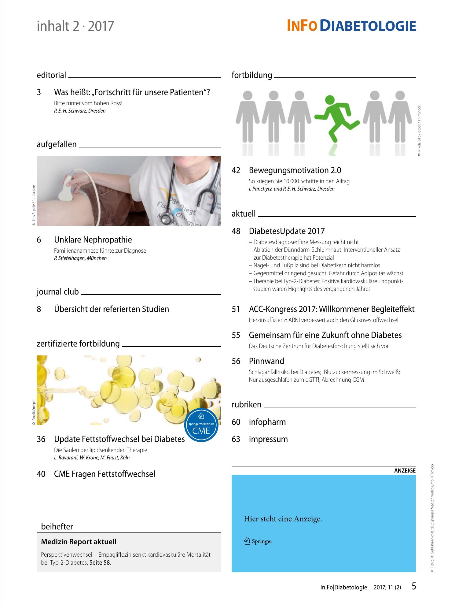 Vorschauseite 1: Inhaltsverzeichnis