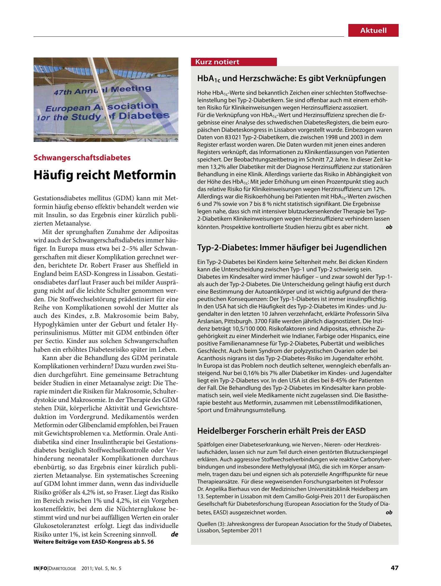 Vorschauseite 1: Typ-2-Diabetes: Immer häufiger bei Jugendlichen
