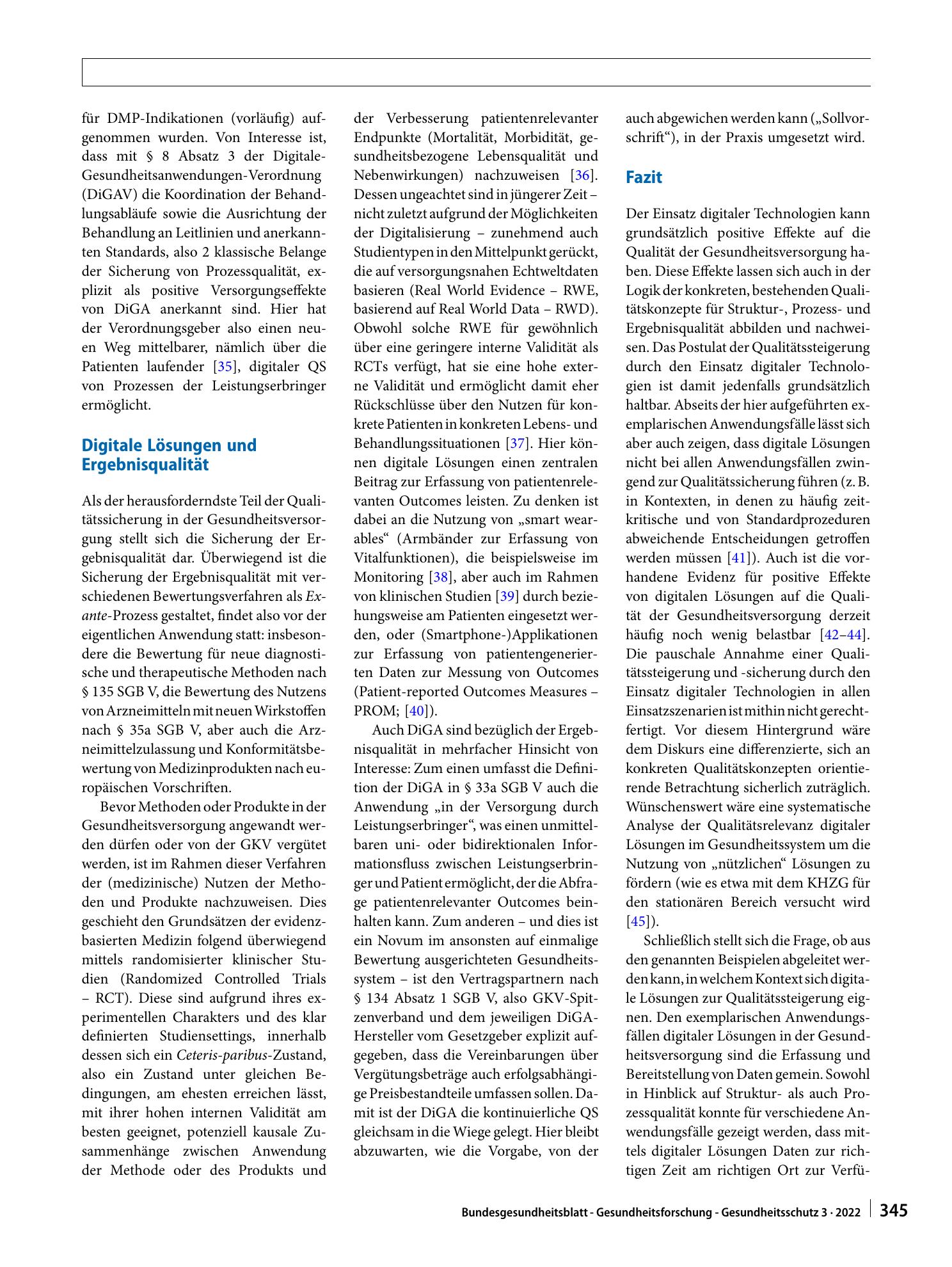 Vorschauseite 4: Digitalisierung im Gesundheitswesen und ihre Effekte auf die Qualität der Gesundheitsversorgung