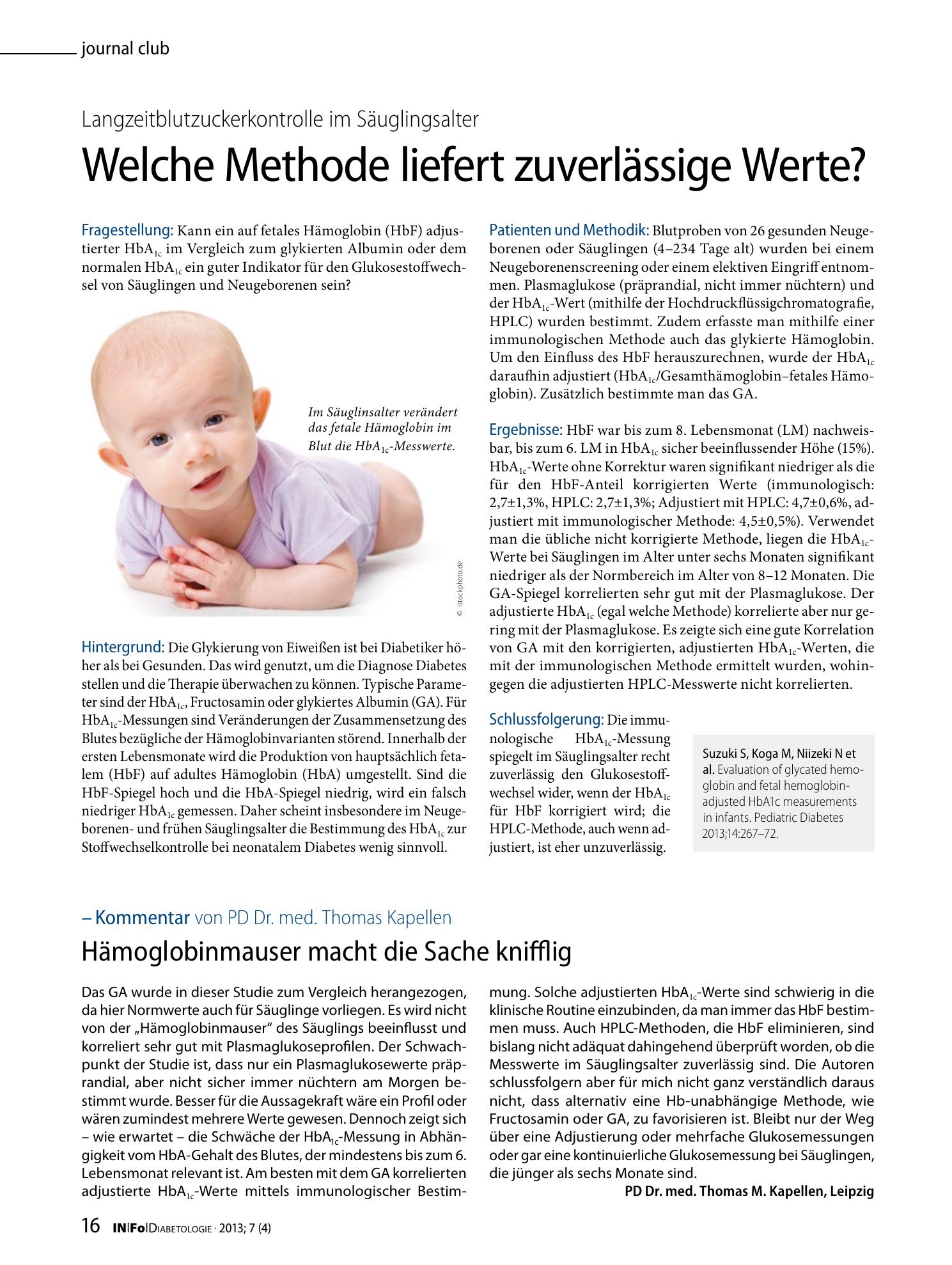 Vorschauseite 1: Welche Methode liefert zuverlässige Werte?