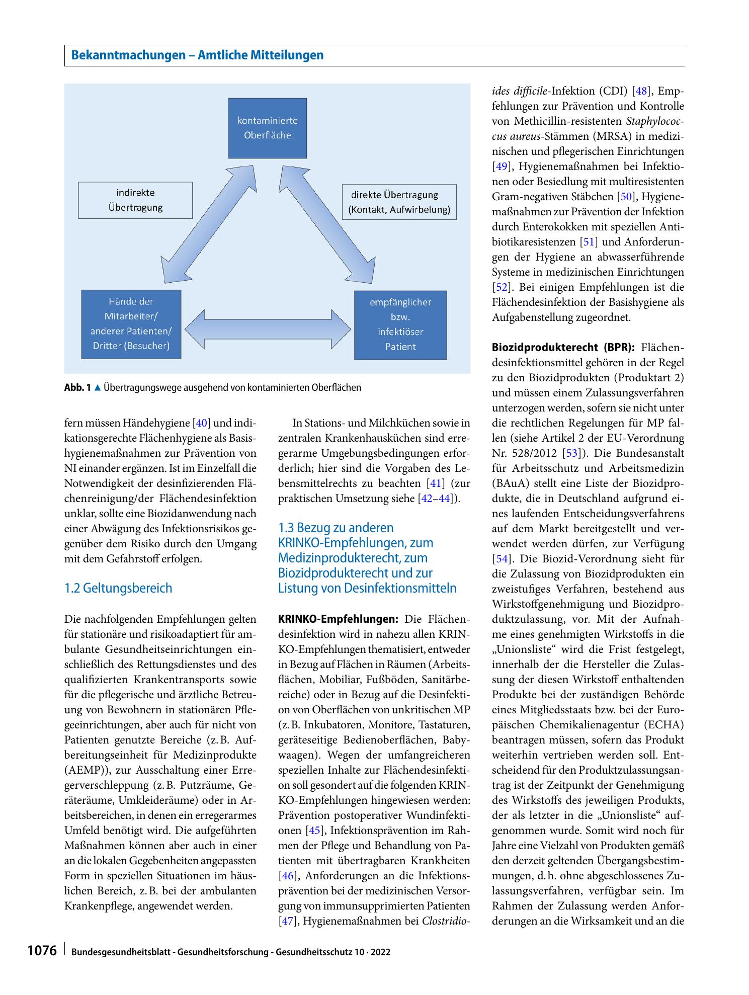 Vorschauseite 3: Anforderungen an die Hygiene bei der Reinigung und Desinfektion von Flächen