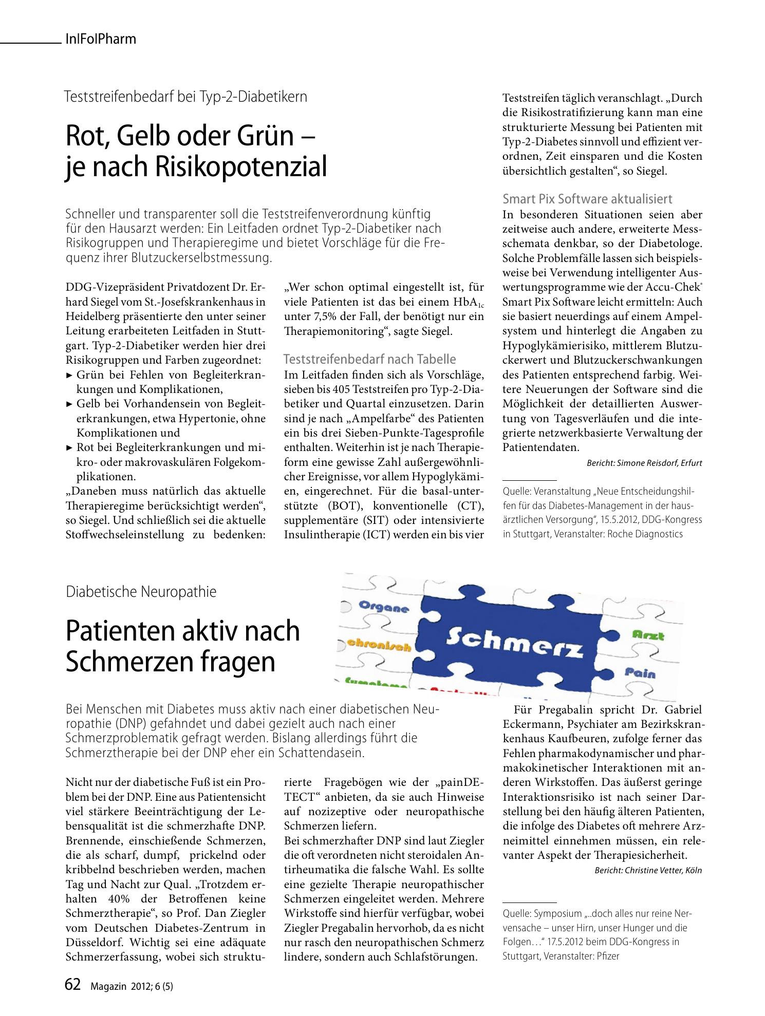 Vorschauseite 1: Rot, Gelb oder Grün – je nach Risikopotenzial