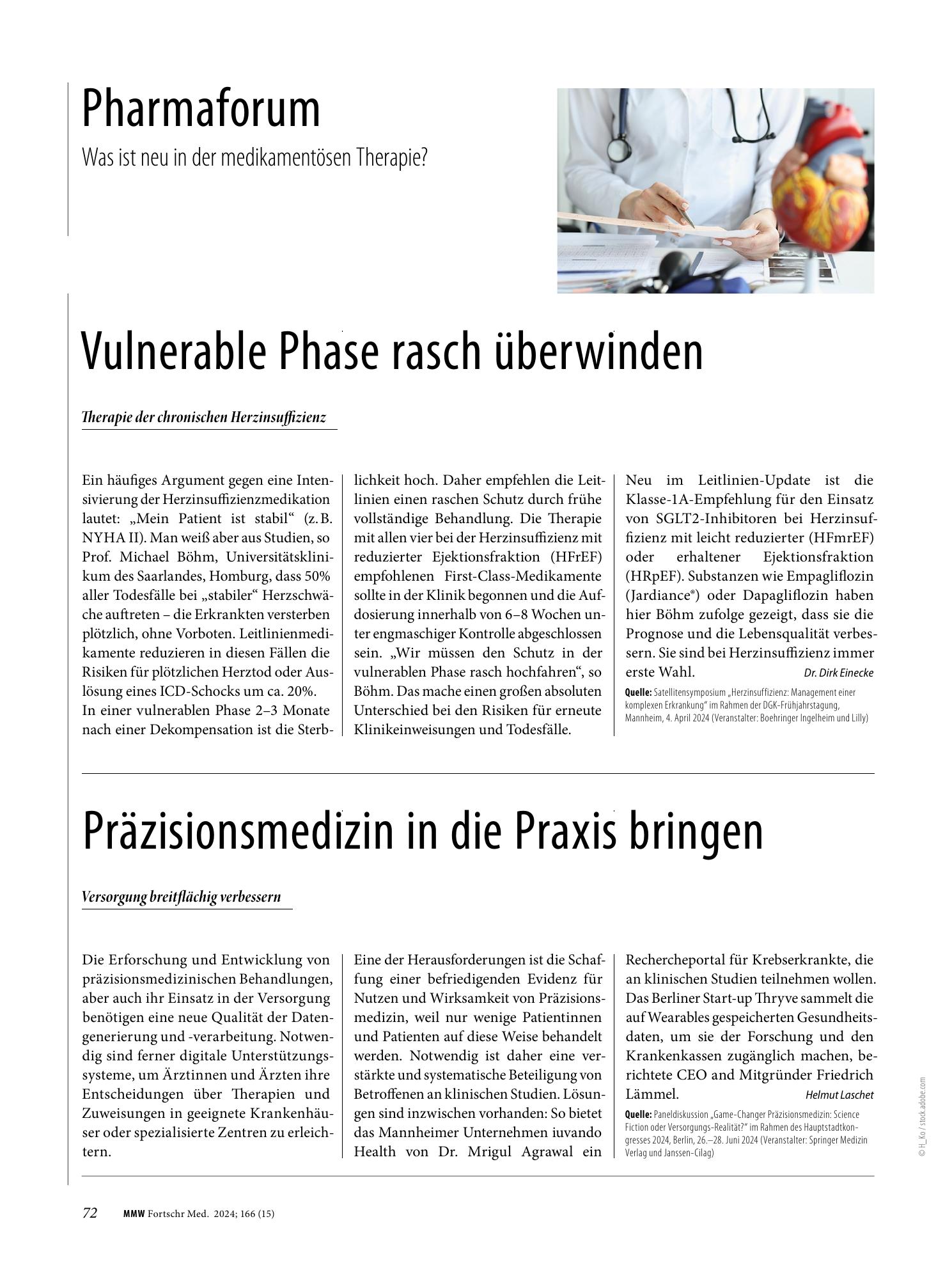 Vorschauseite 1: Vulnerable Phase rasch überwinden