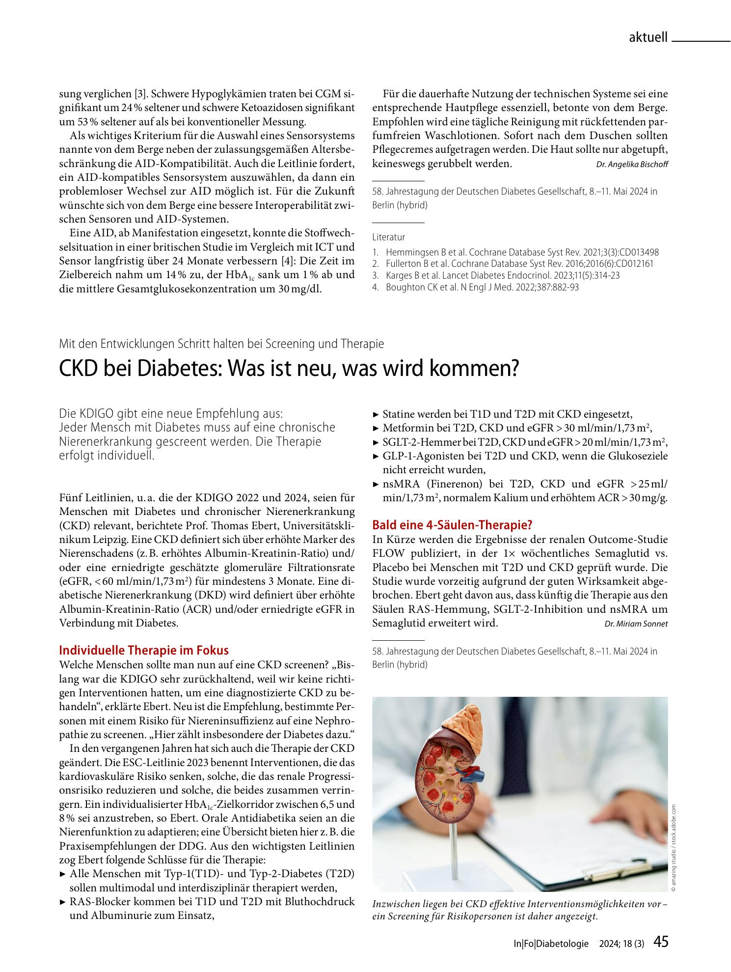 Vorschauseite 1: CKD bei Diabetes: Was ist neu, was wird kommen?