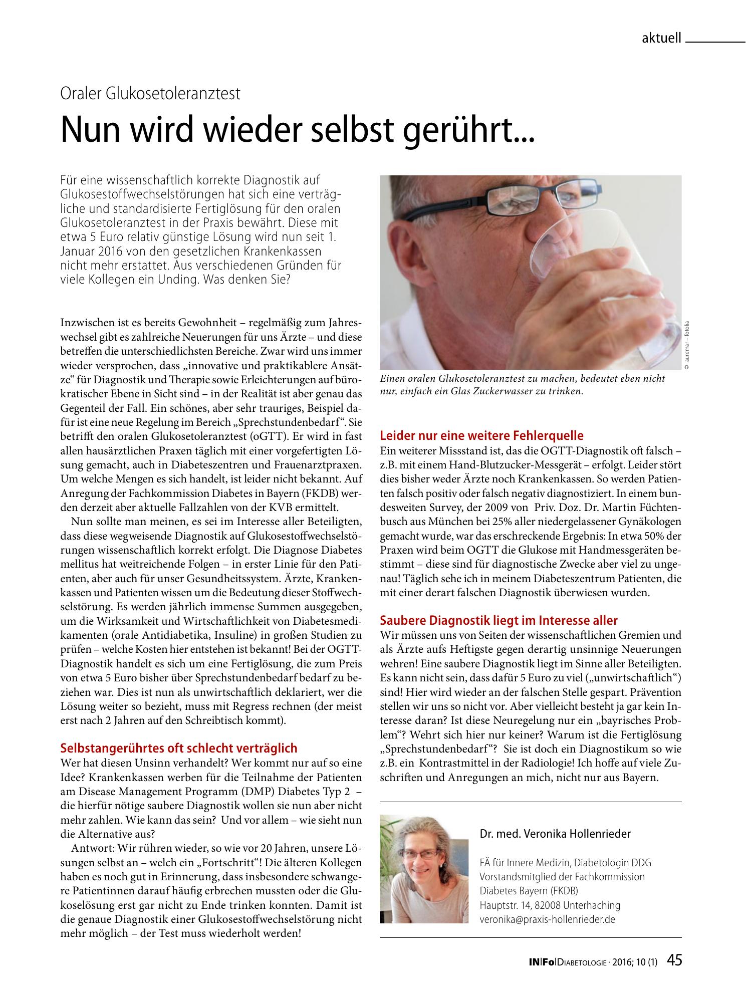 Vorschauseite 1: Nun wird wieder selbst gerührt...