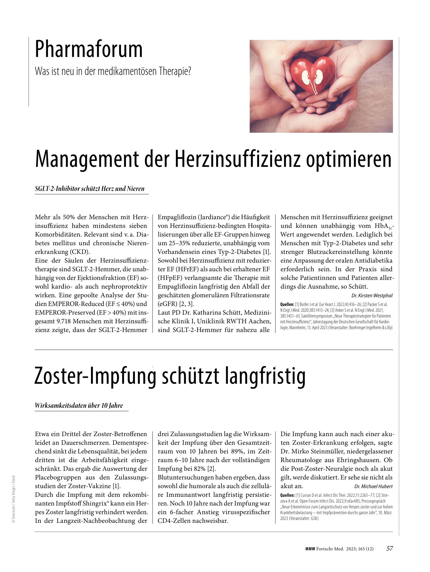 Vorschauseite 1: Management der Herzinsuffizienz optimieren
