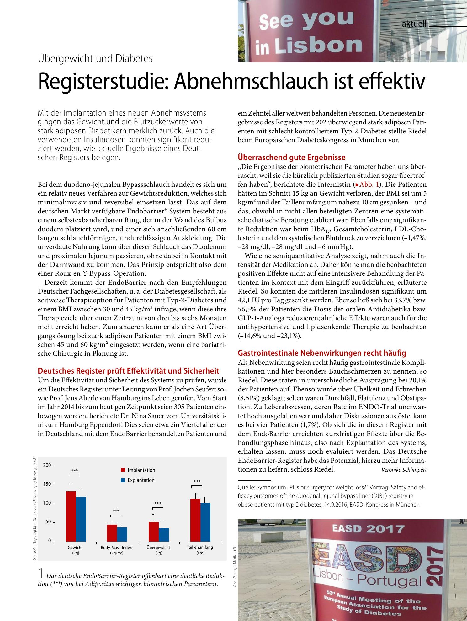Vorschauseite 1: Registerstudie: Abnehmschlauch ist effektiv