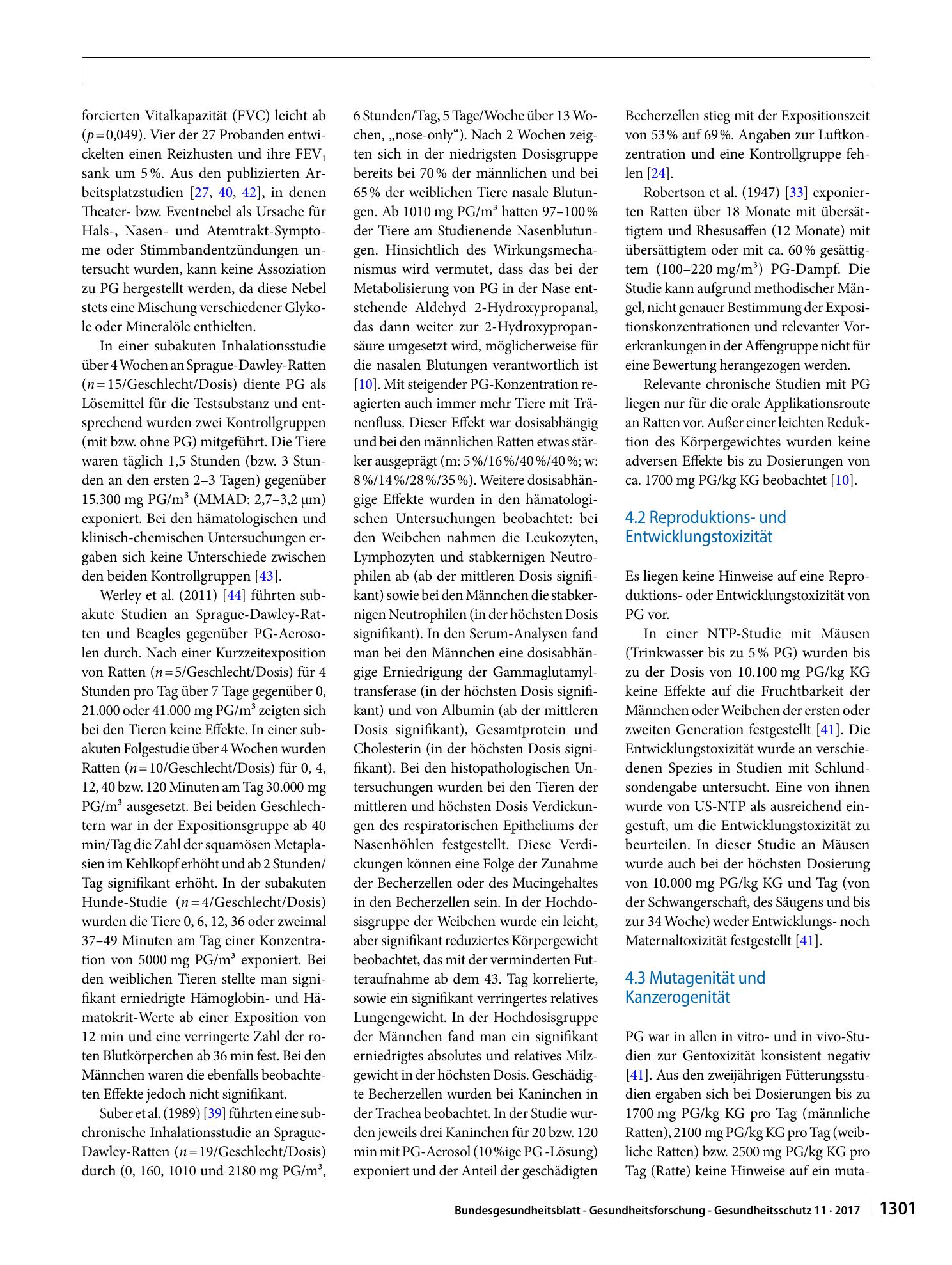 Vorschauseite 4: Richtwert für Propan-1,2-diol (Propylenglykol) in der Innenraumluft