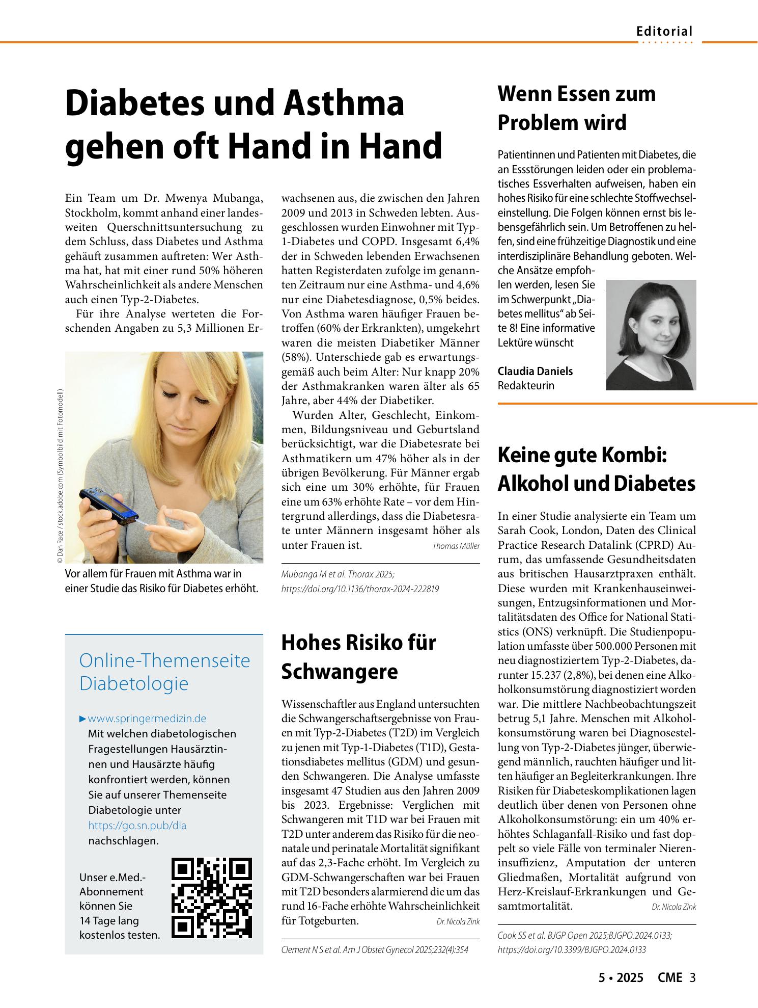 Vorschauseite 1: Editorial